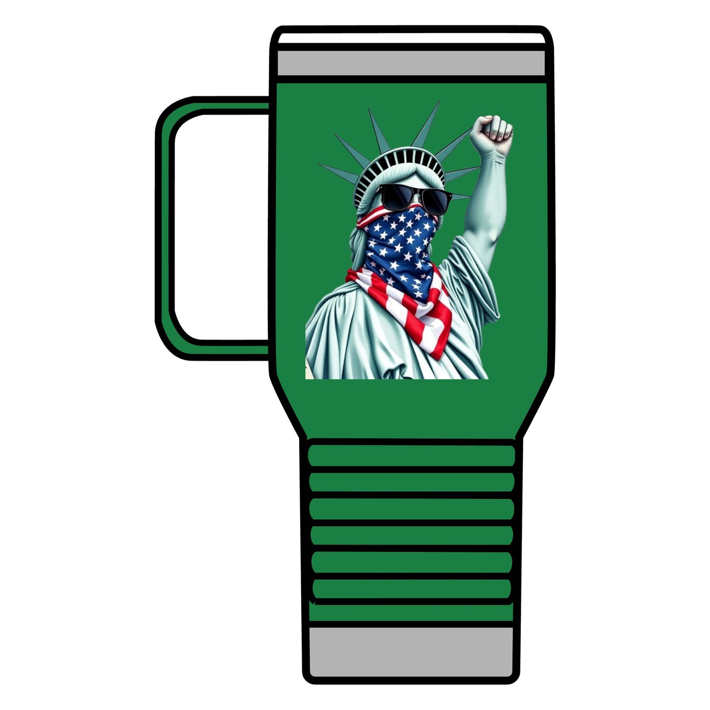 #RESIST with Lady Liberty Travel Mug - 20oz