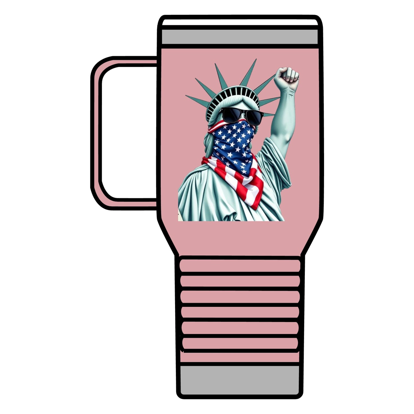 #RESIST with Lady Liberty Travel Mug - 20oz