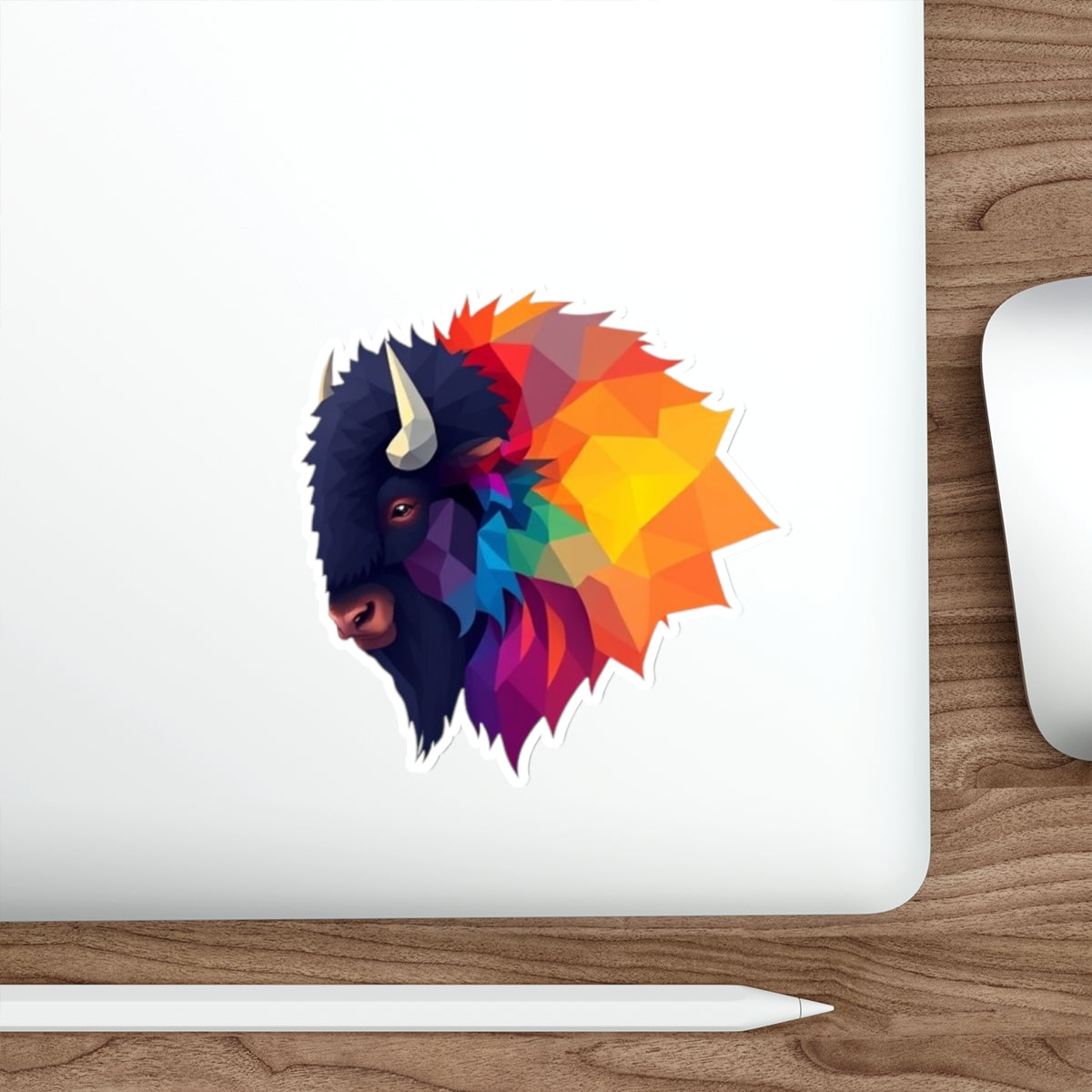 Die-Cut Stickers - Pride Bison