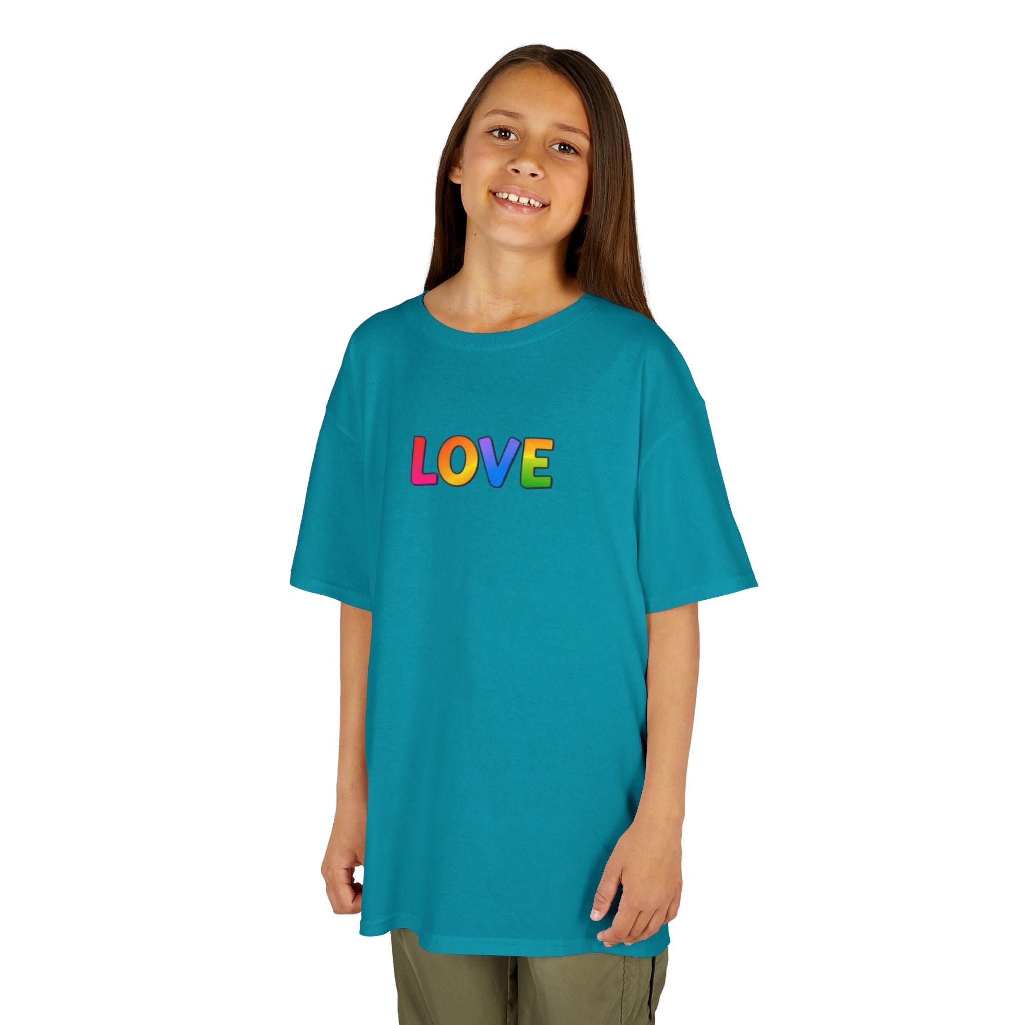 LOVE Logo Kids Heavy Cotton Tee