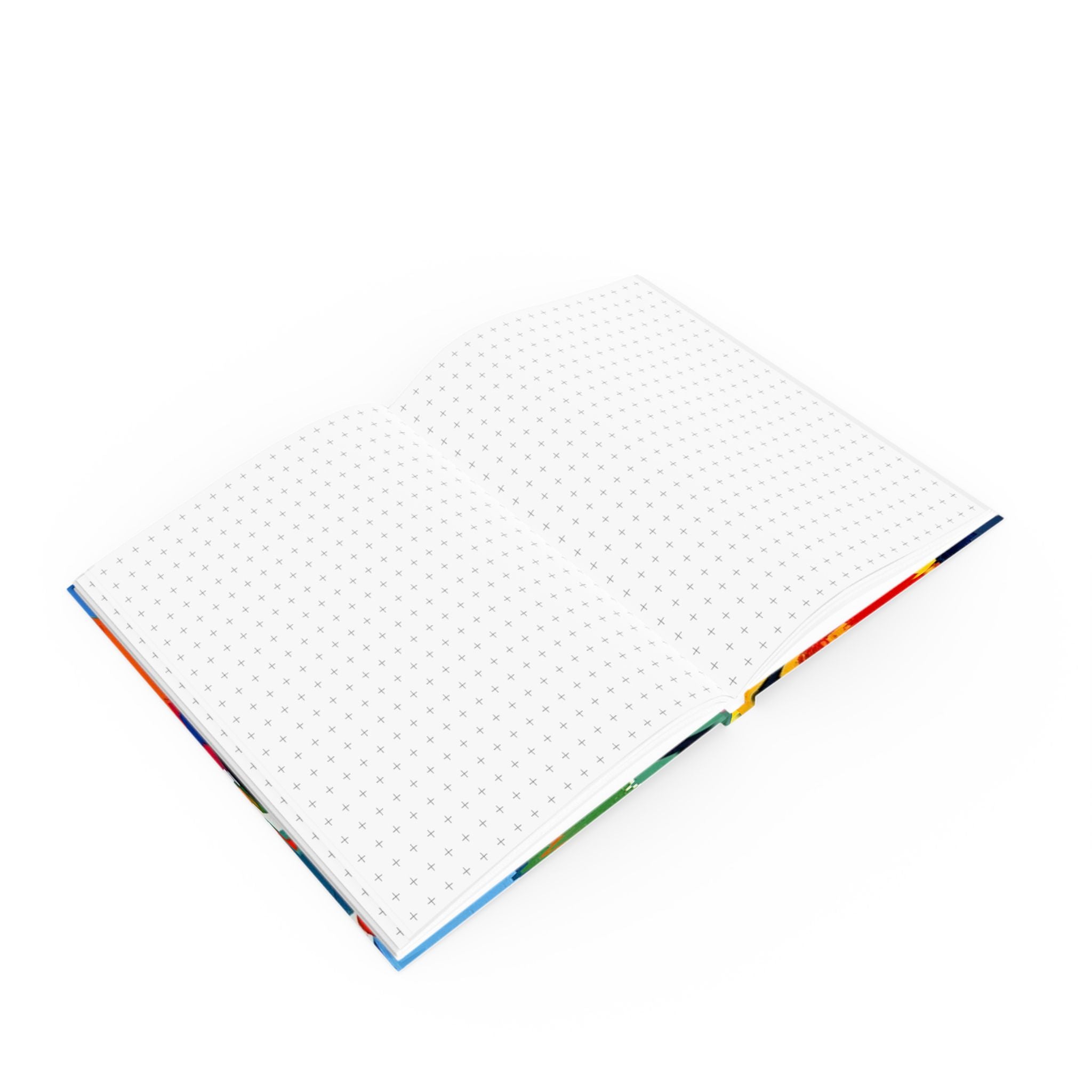 Colorful Circles & Swirls Hard Backed Journal - Perfect for Gifts, Journaling, and Celebrations