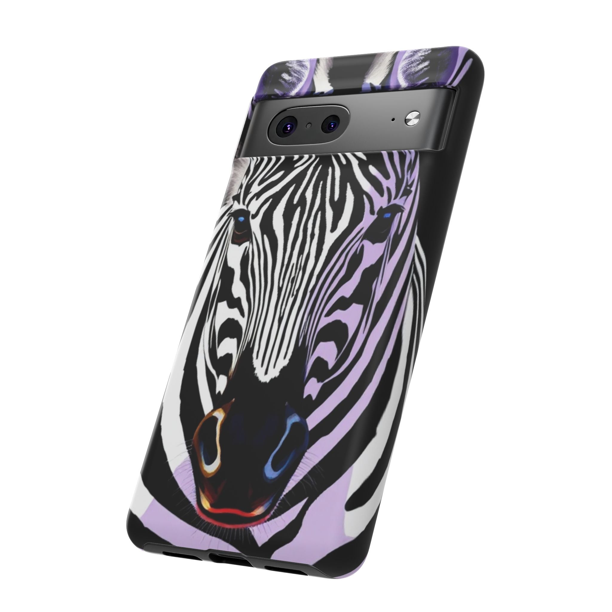 Android OR iPhone Compatible Cases - Zebra Design - Unique Tough Cases