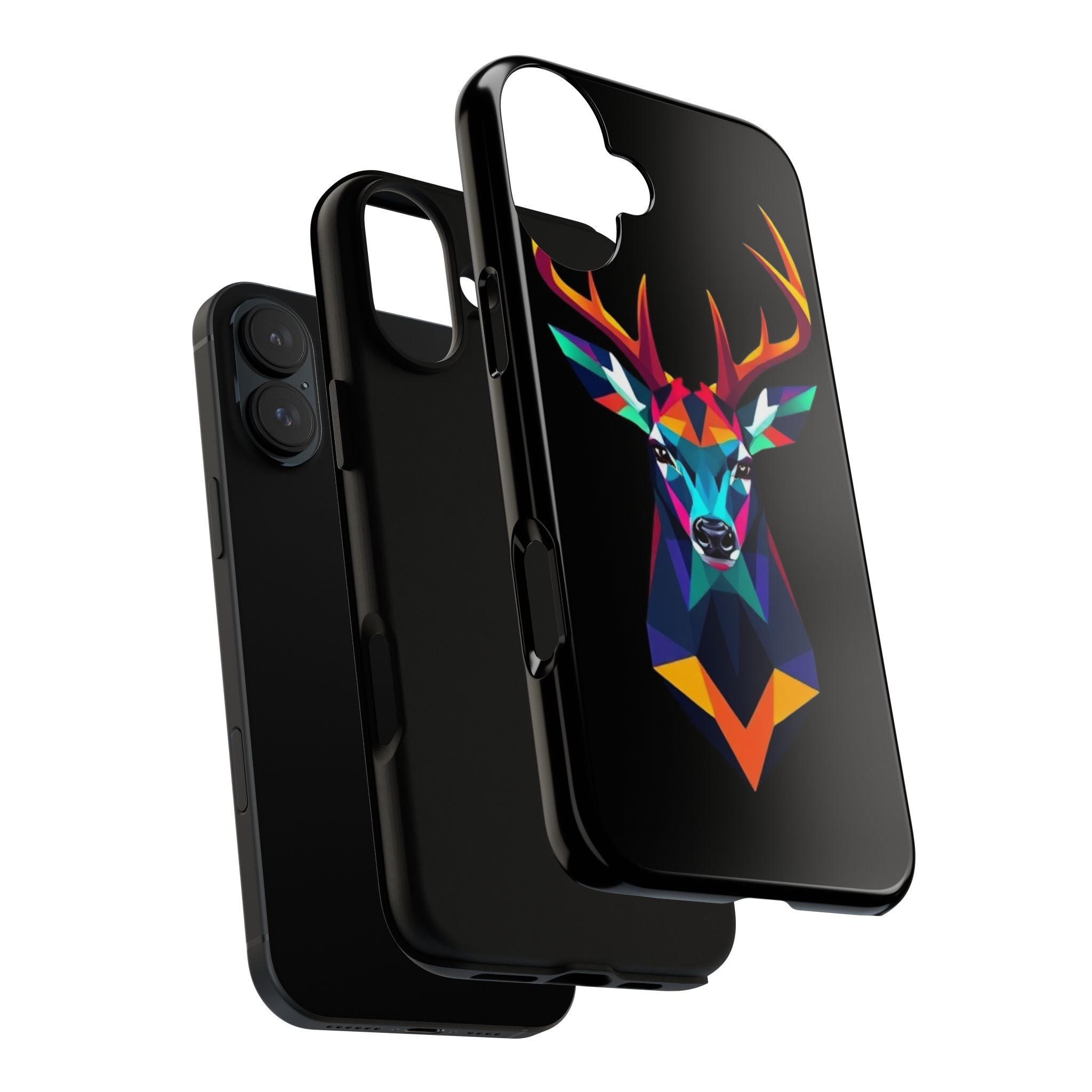 Colorful Fractal Deer Art Design Tough Case For Android & iPhone