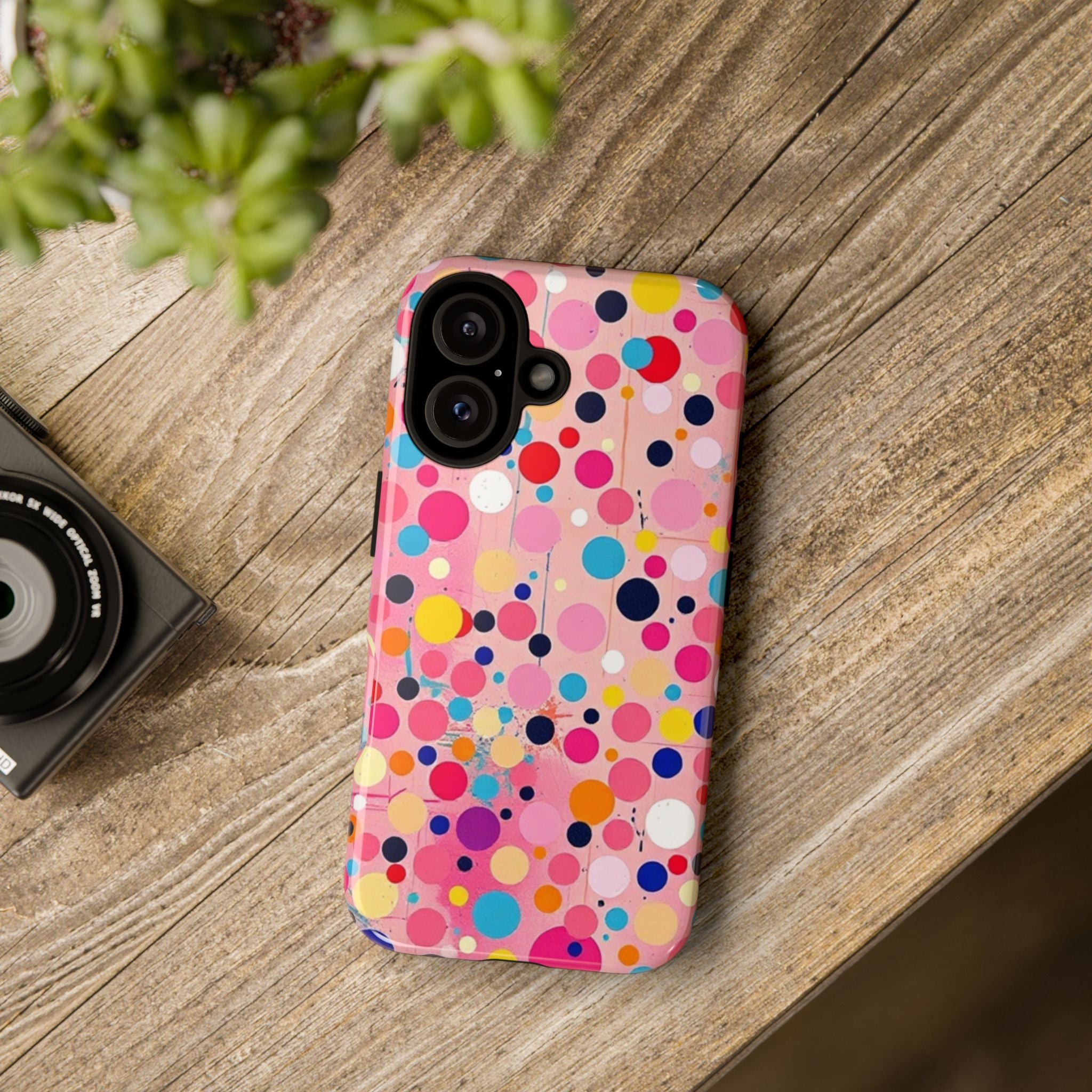 Colorful Dots & Spots Tough Cases For Android & iPhone