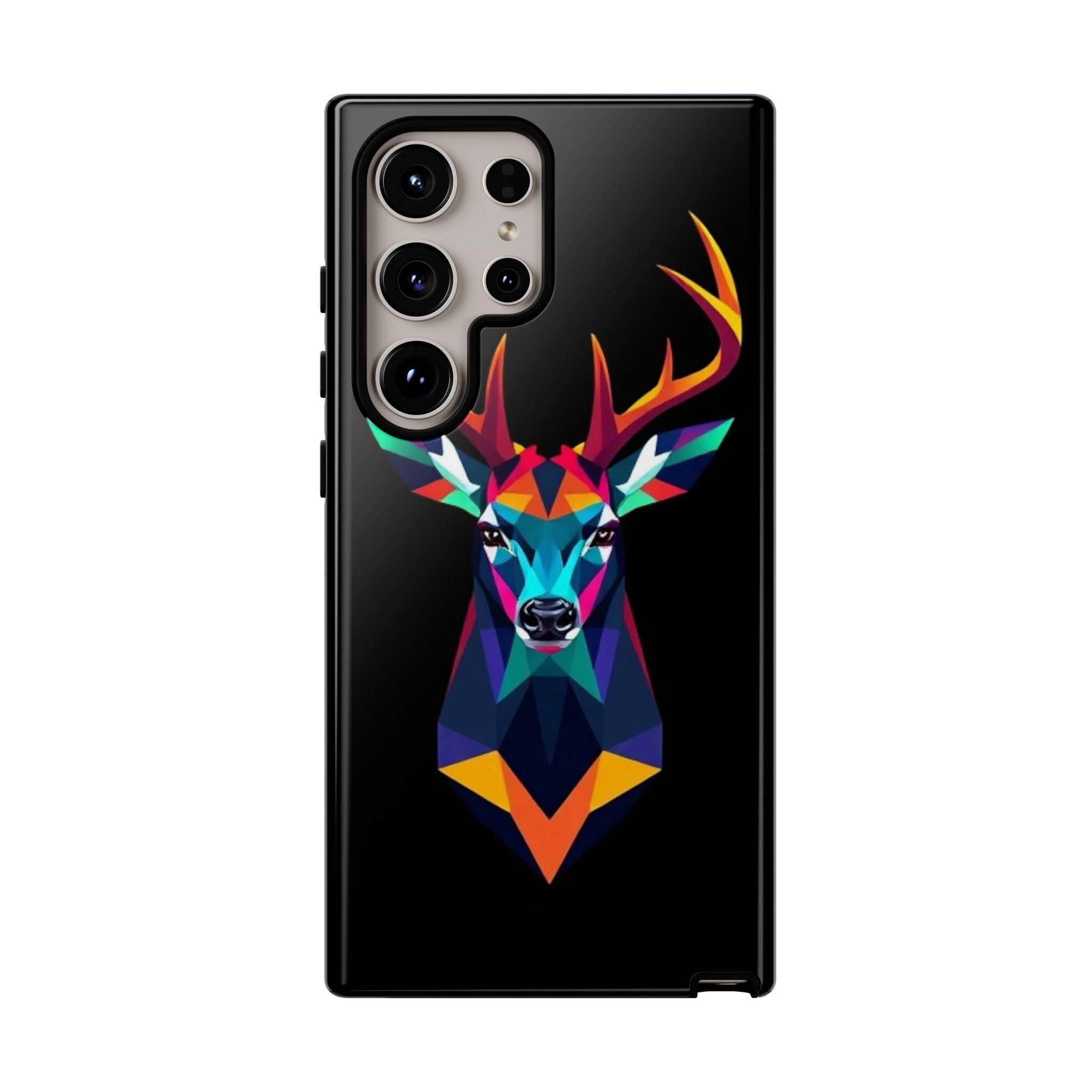 Colorful Fractal Deer Art Design Tough Case For Android & iPhone