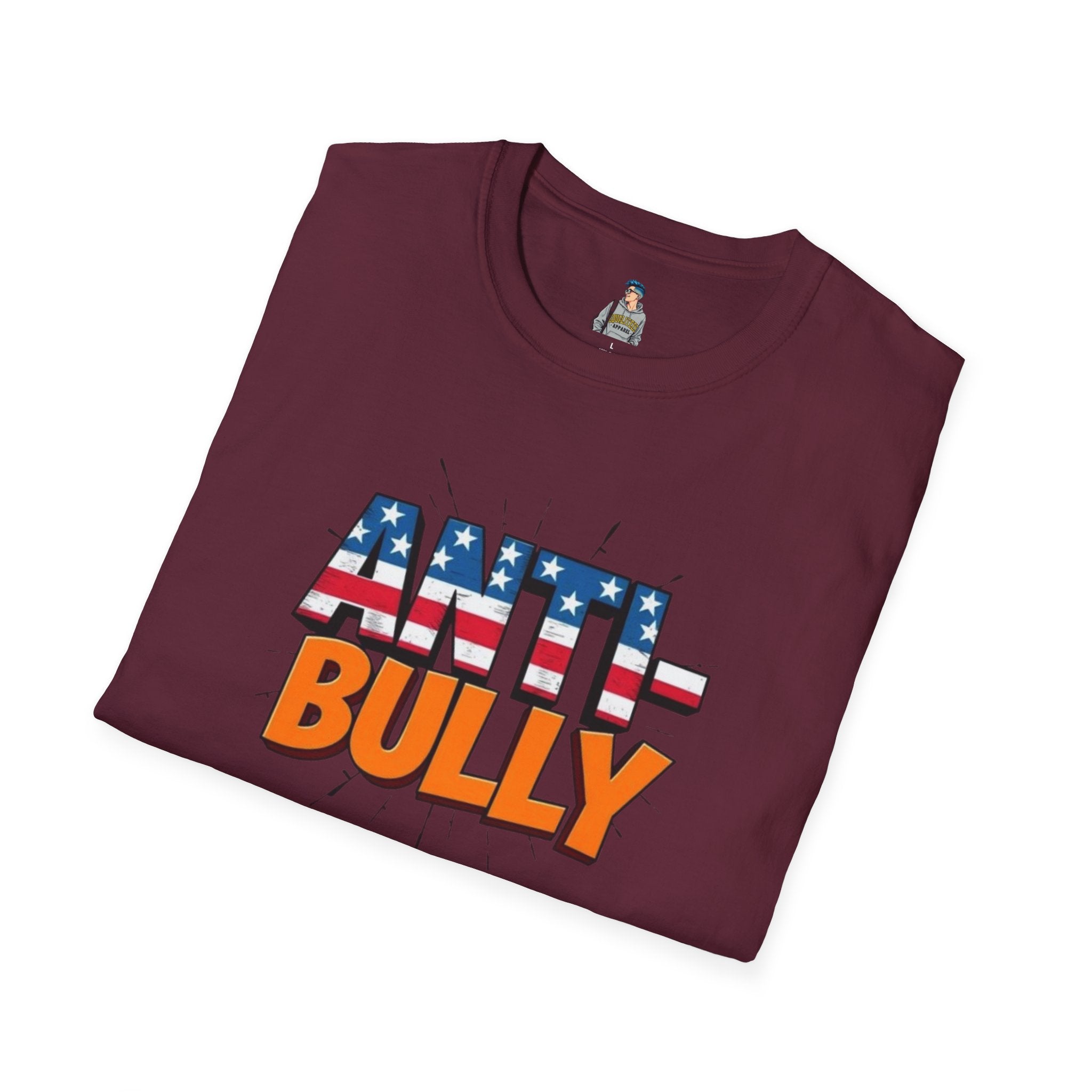 Anti-Bully Unisex Softstyle T-Shirt - Support Anti-Bullying Awareness