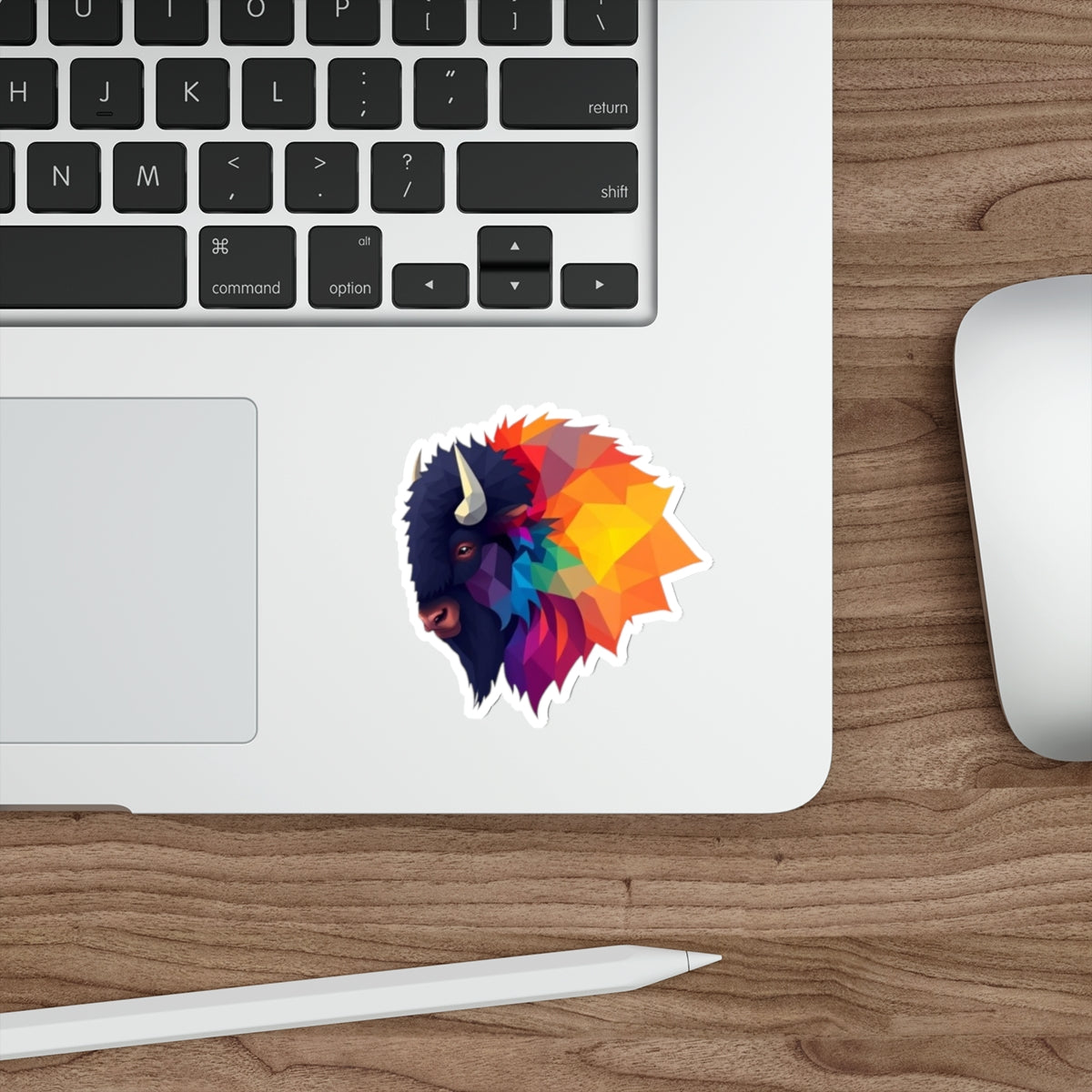 Die-Cut Stickers - Pride Bison