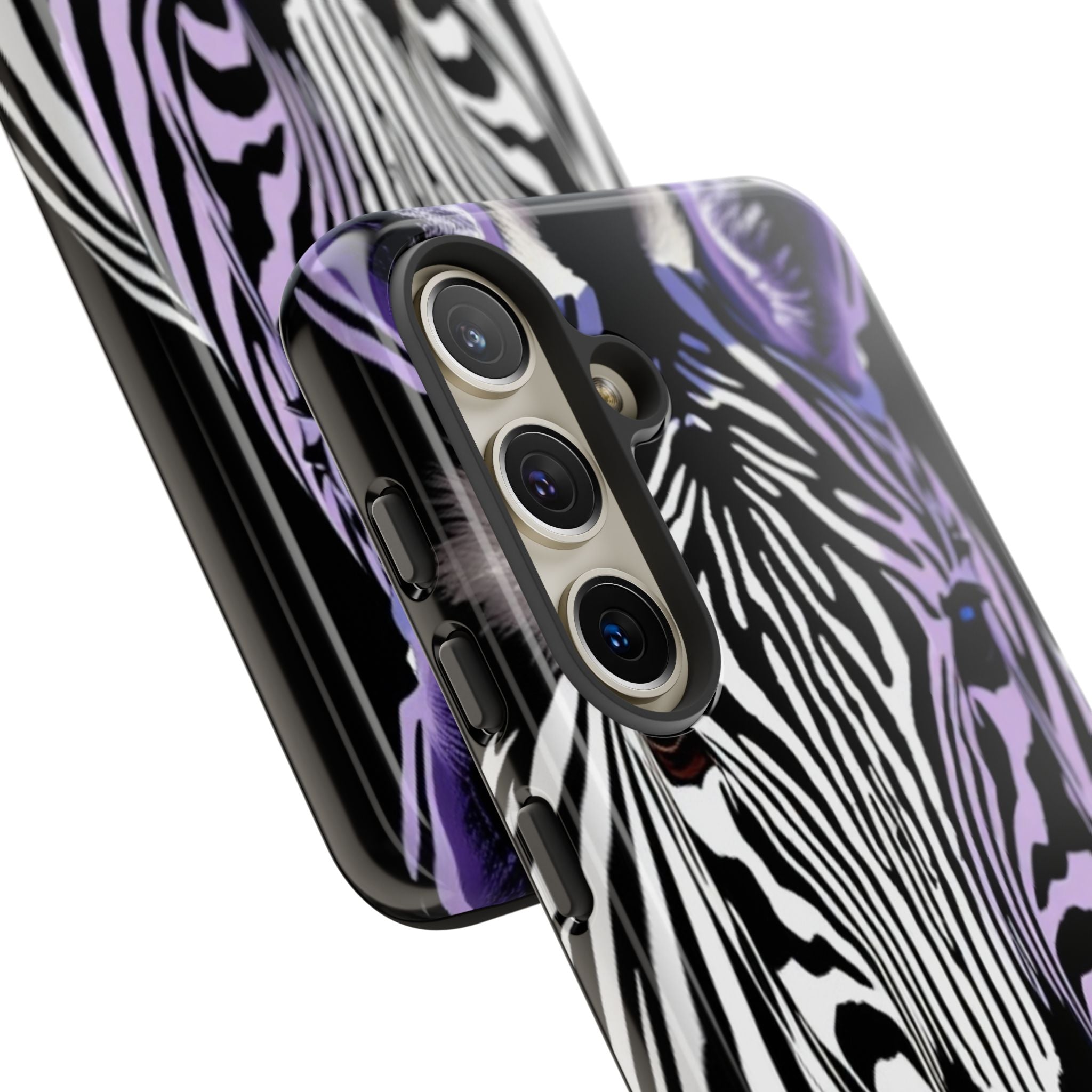 Android OR iPhone Compatible Cases - Zebra Design - Unique Tough Cases