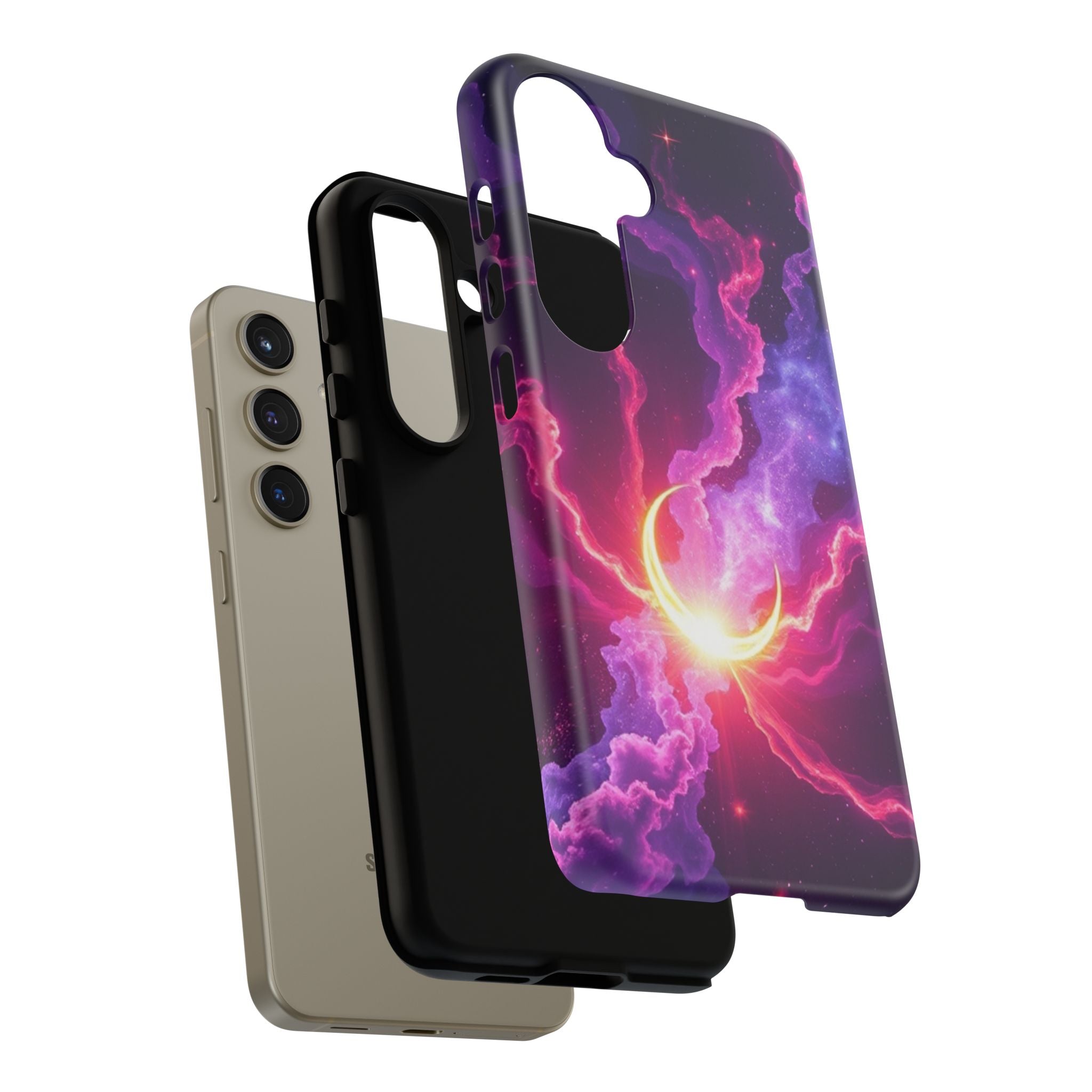 Android OR iPhone Compatible Cases - Emerging Sun Design - Unique Tough Cases