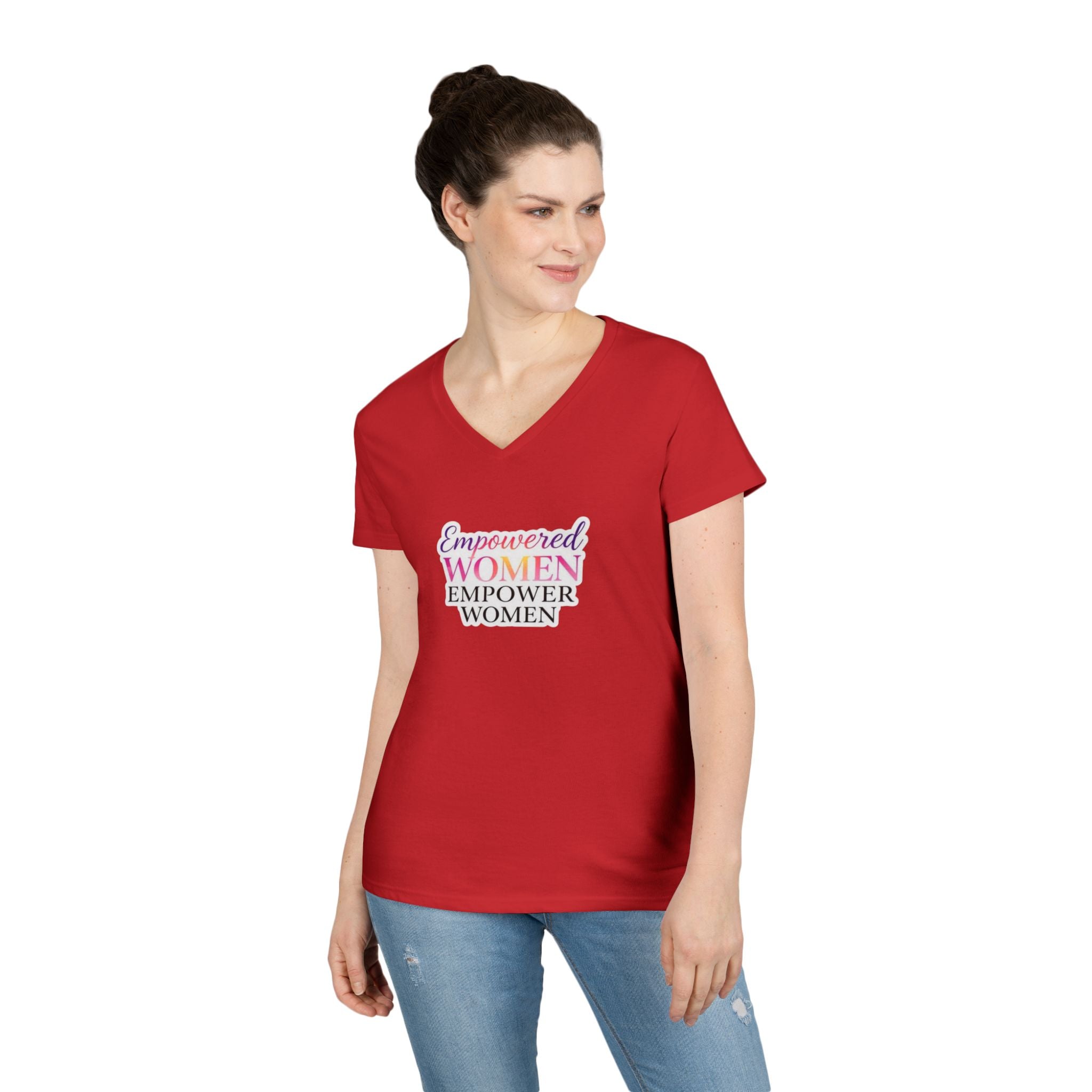 Empowered Women Empower Women V-Neck T-Shirt