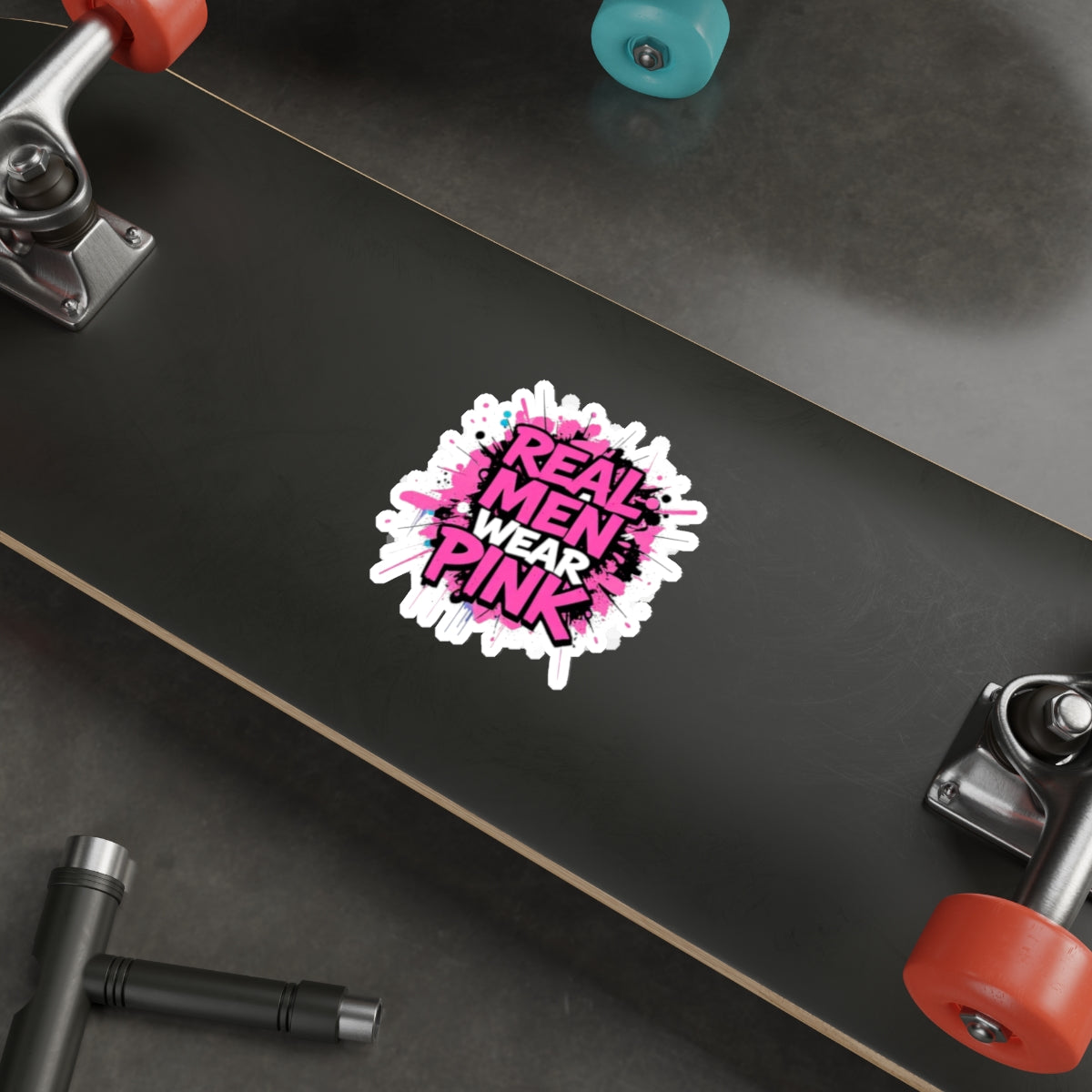 Die-Cut Stickers - Real Men Wear Pink