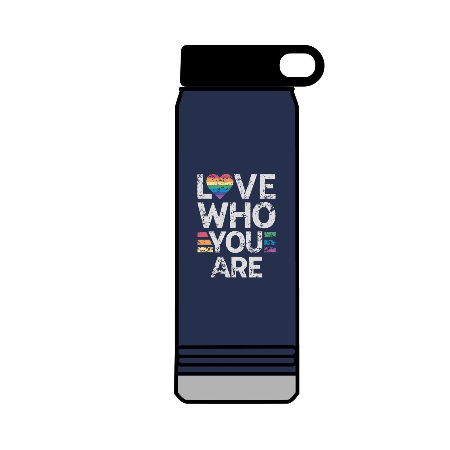 32oz Water Bottle Love Who You Are
