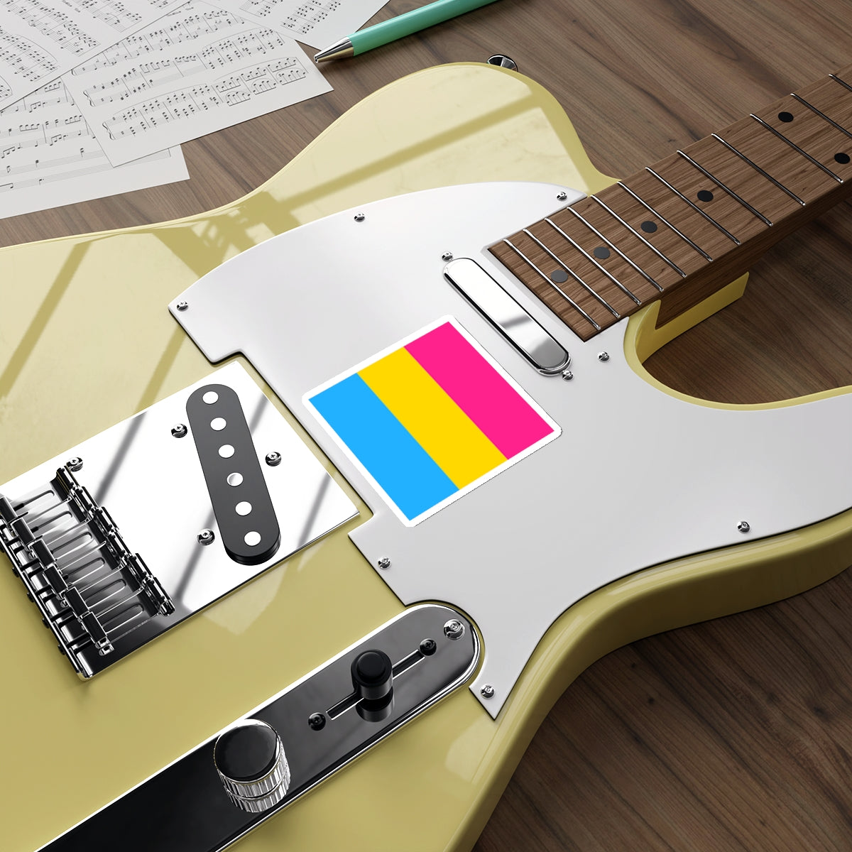 Die-Cut Stickers - Pansexual Pride