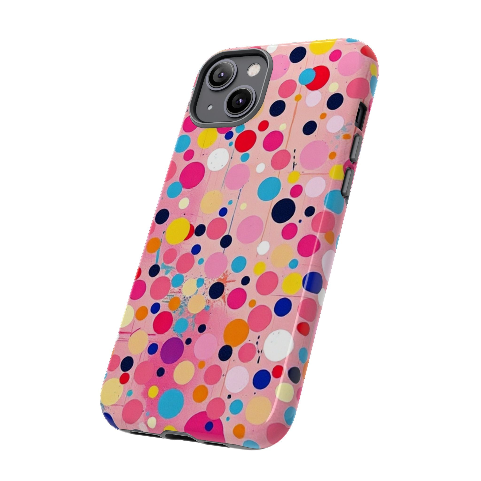 Colorful Dots & Spots Tough Cases For Android & iPhone