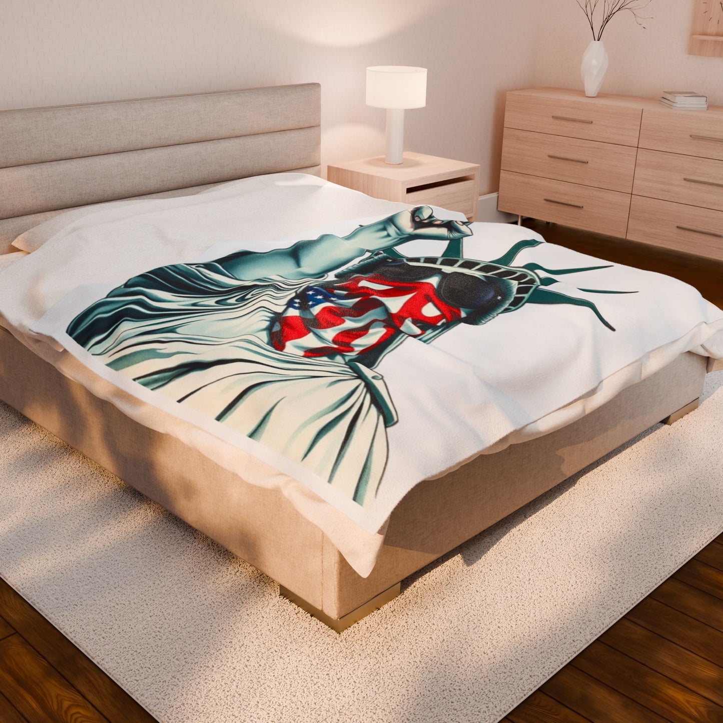 #RESIST Velveteen Plush Blanket – for Comfort and Warmth