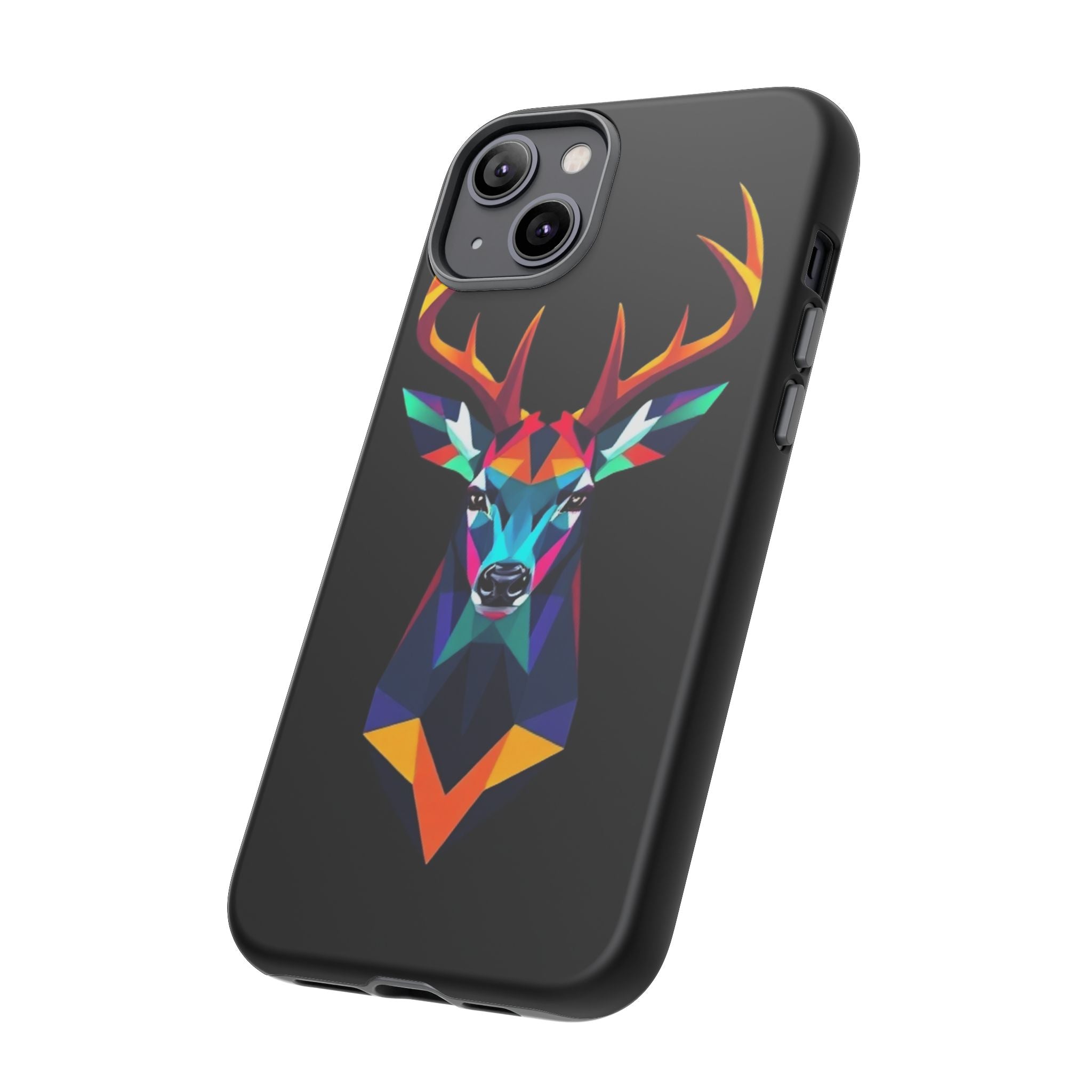 Colorful Fractal Deer Art Design Tough Case For Android & iPhone