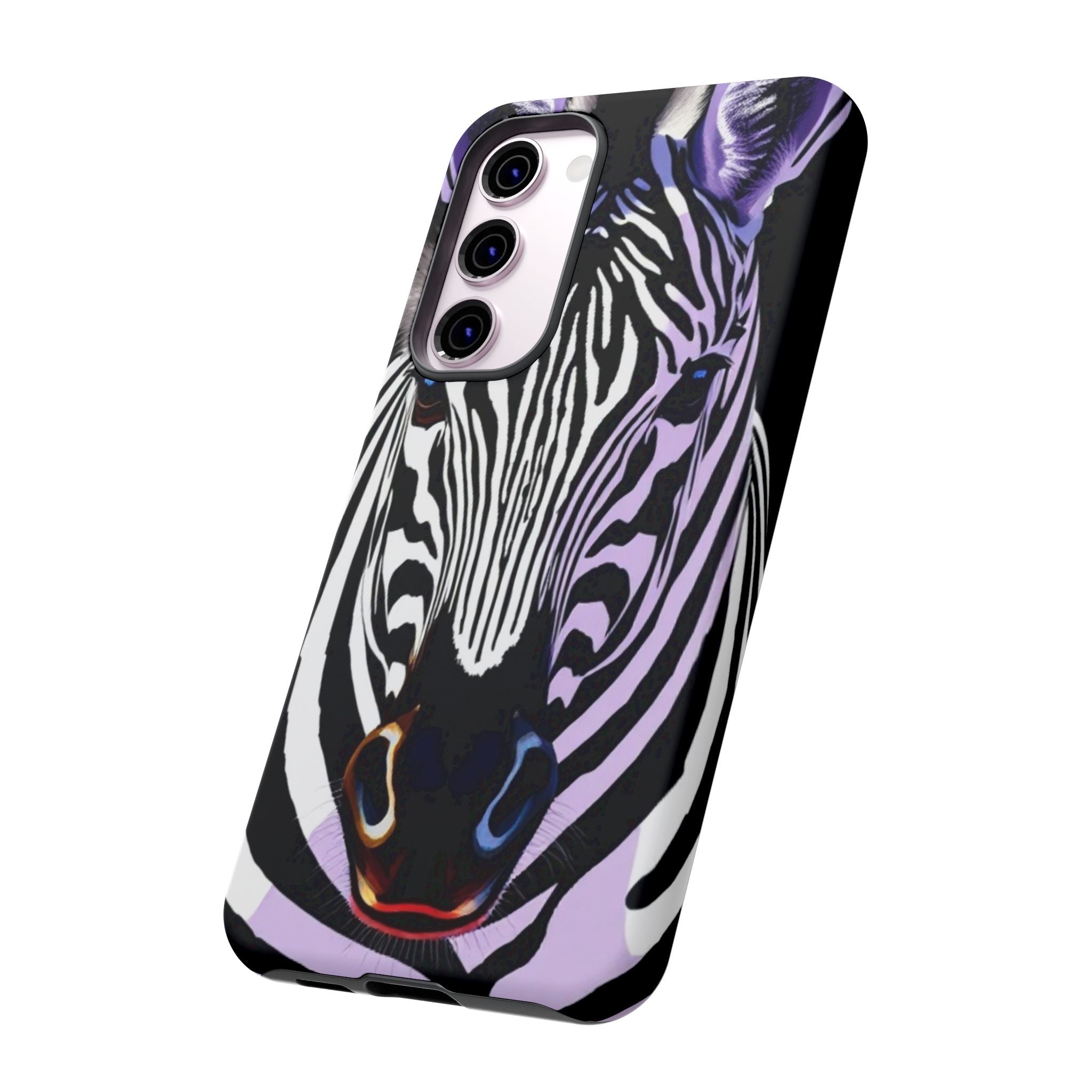 Android OR iPhone Compatible Cases - Zebra Design - Unique Tough Cases