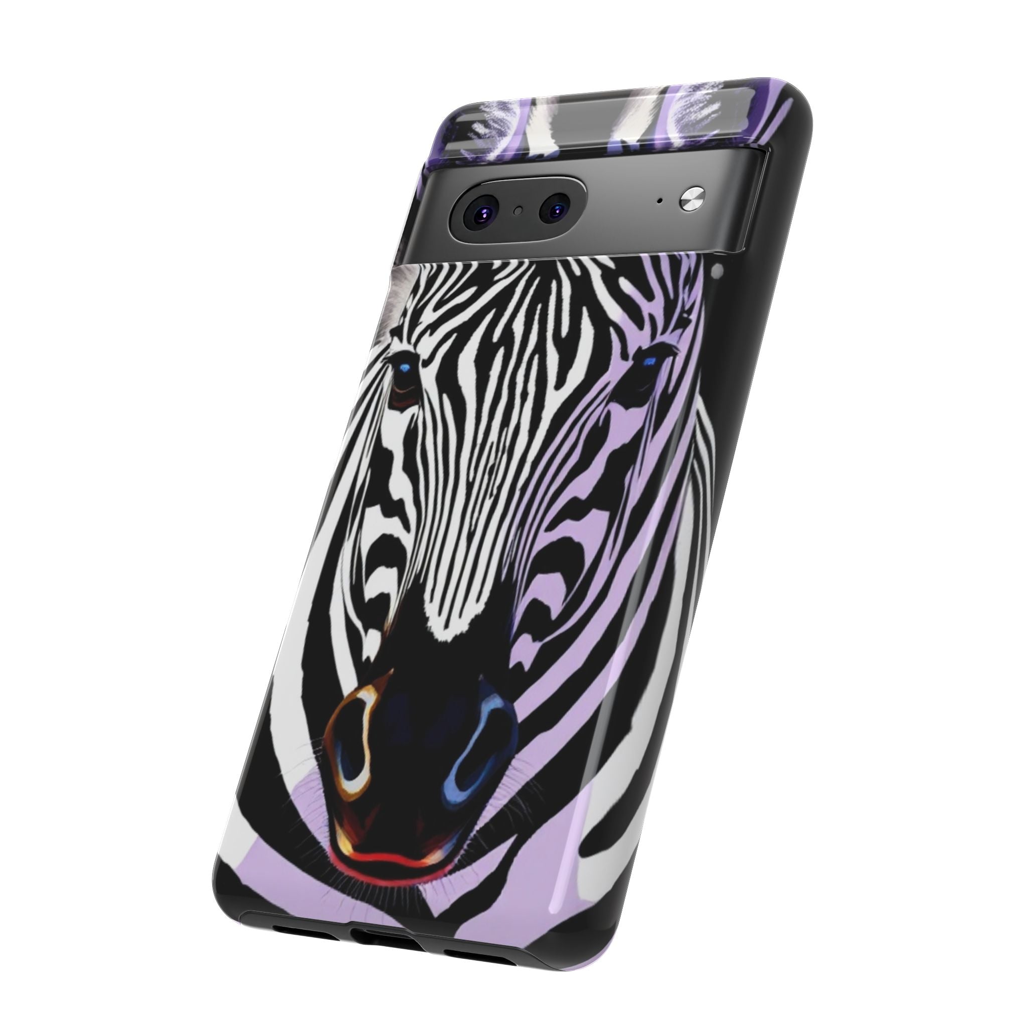 Android OR iPhone Compatible Cases - Zebra Design - Unique Tough Cases