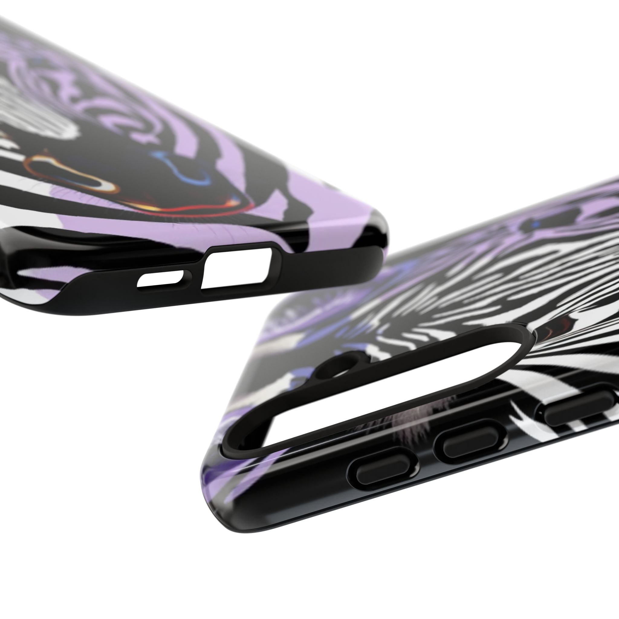 Android OR iPhone Compatible Cases - Zebra Design - Unique Tough Cases