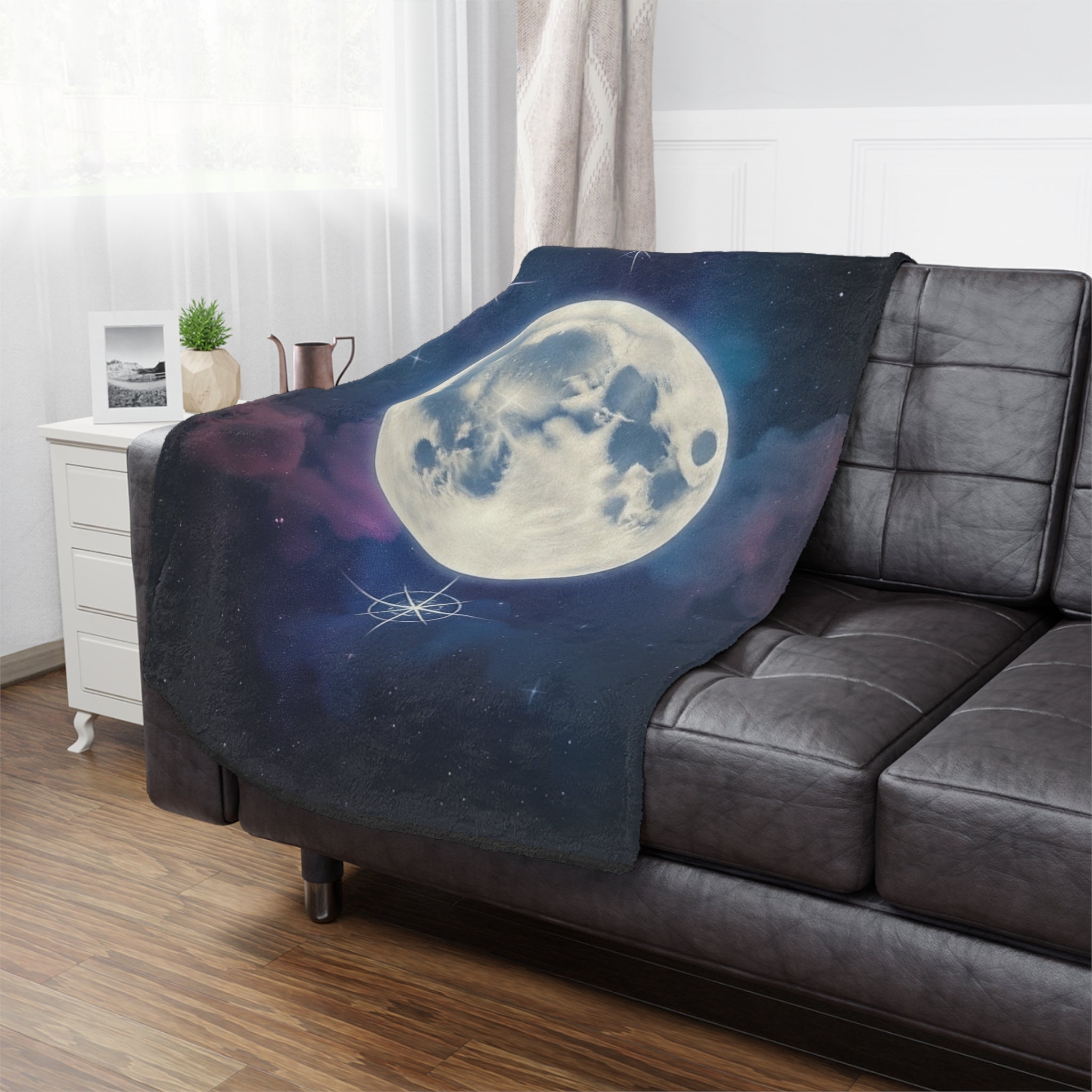 Full Moon Microfiber Blanket