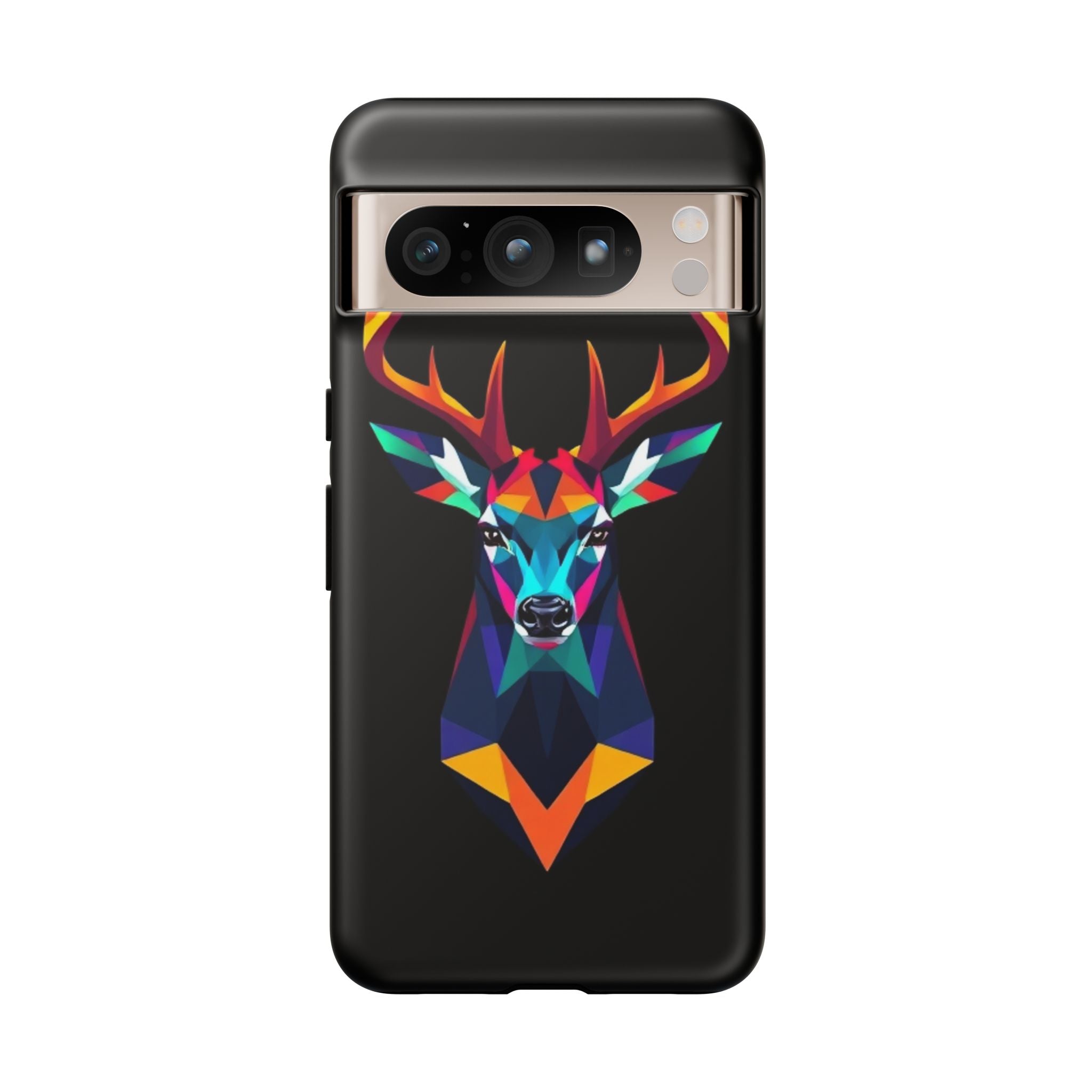 Colorful Fractal Deer Art Design Tough Case For Android & iPhone