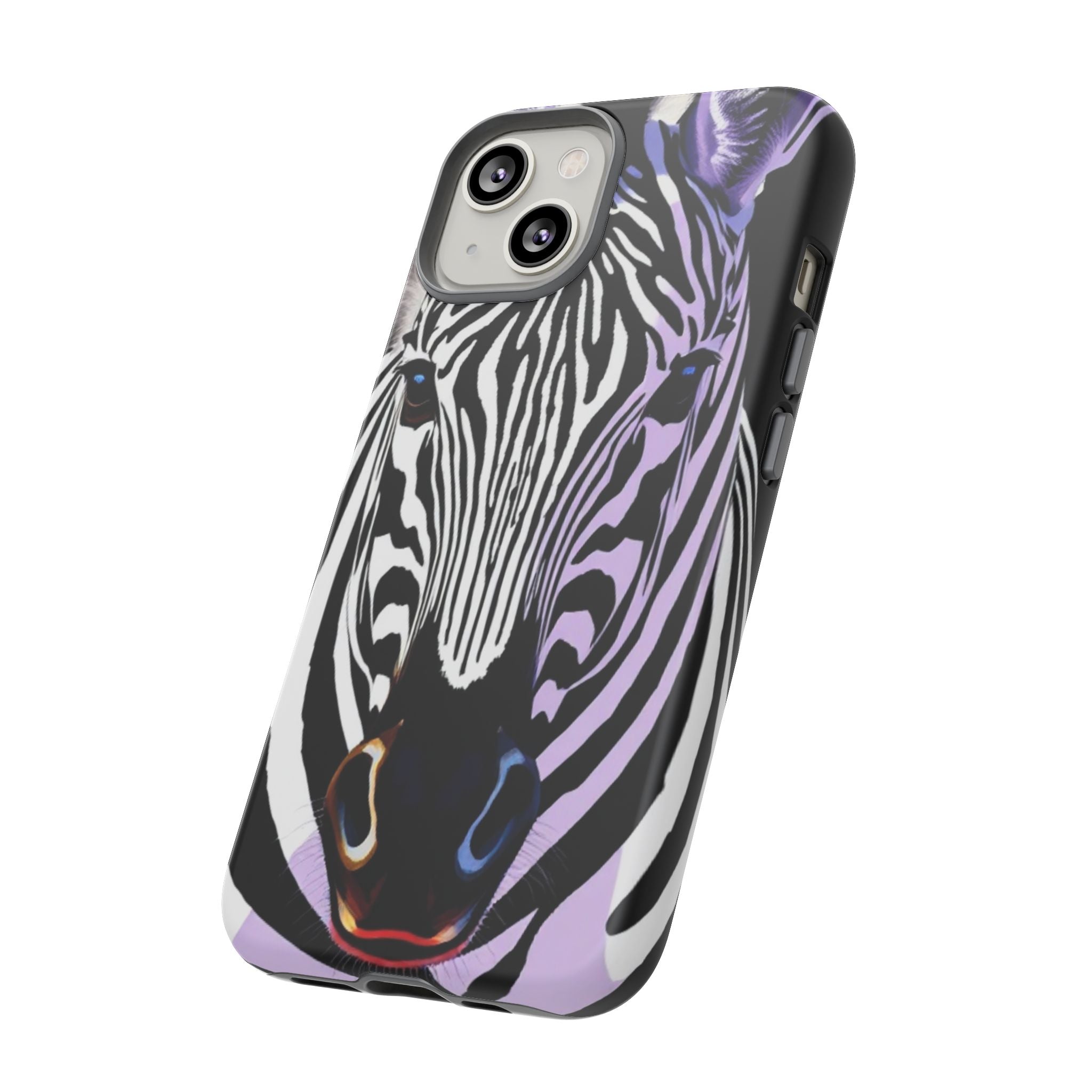 Android OR iPhone Compatible Cases - Zebra Design - Unique Tough Cases