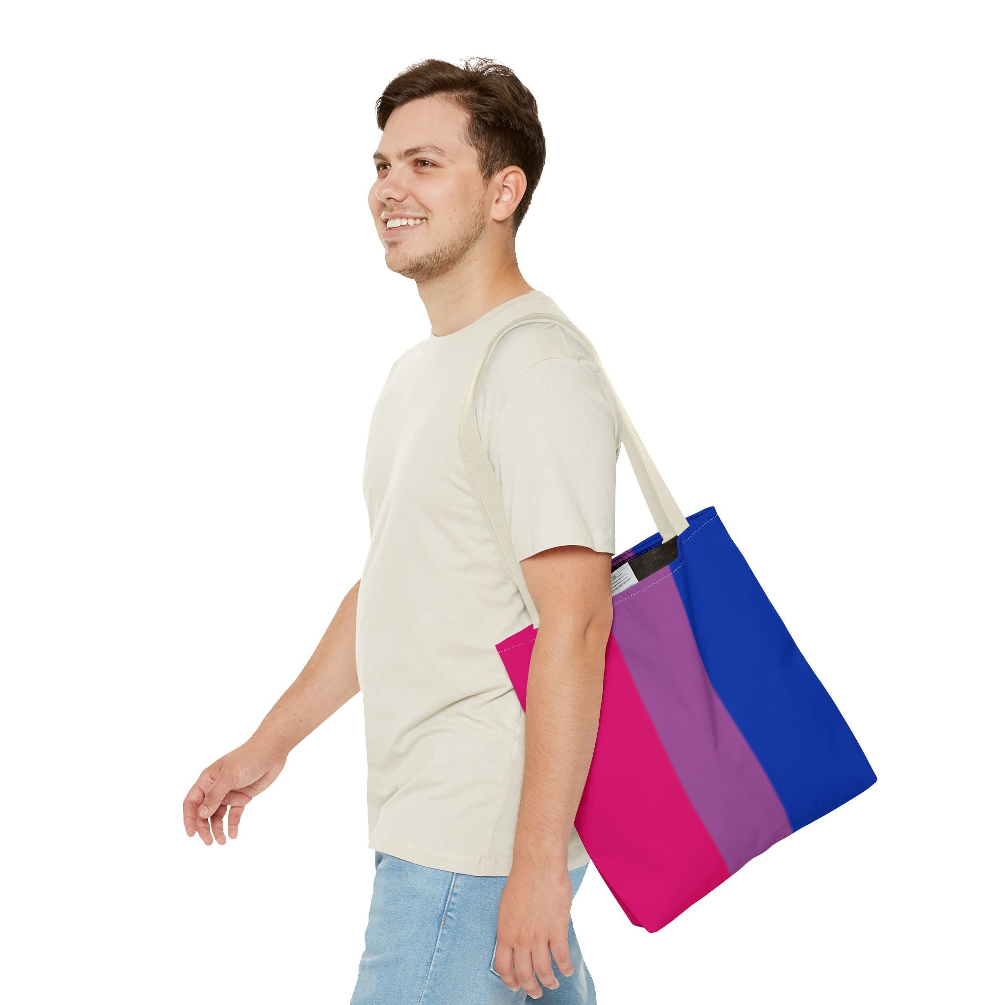 Bisexual Pride Flag Tote Bag