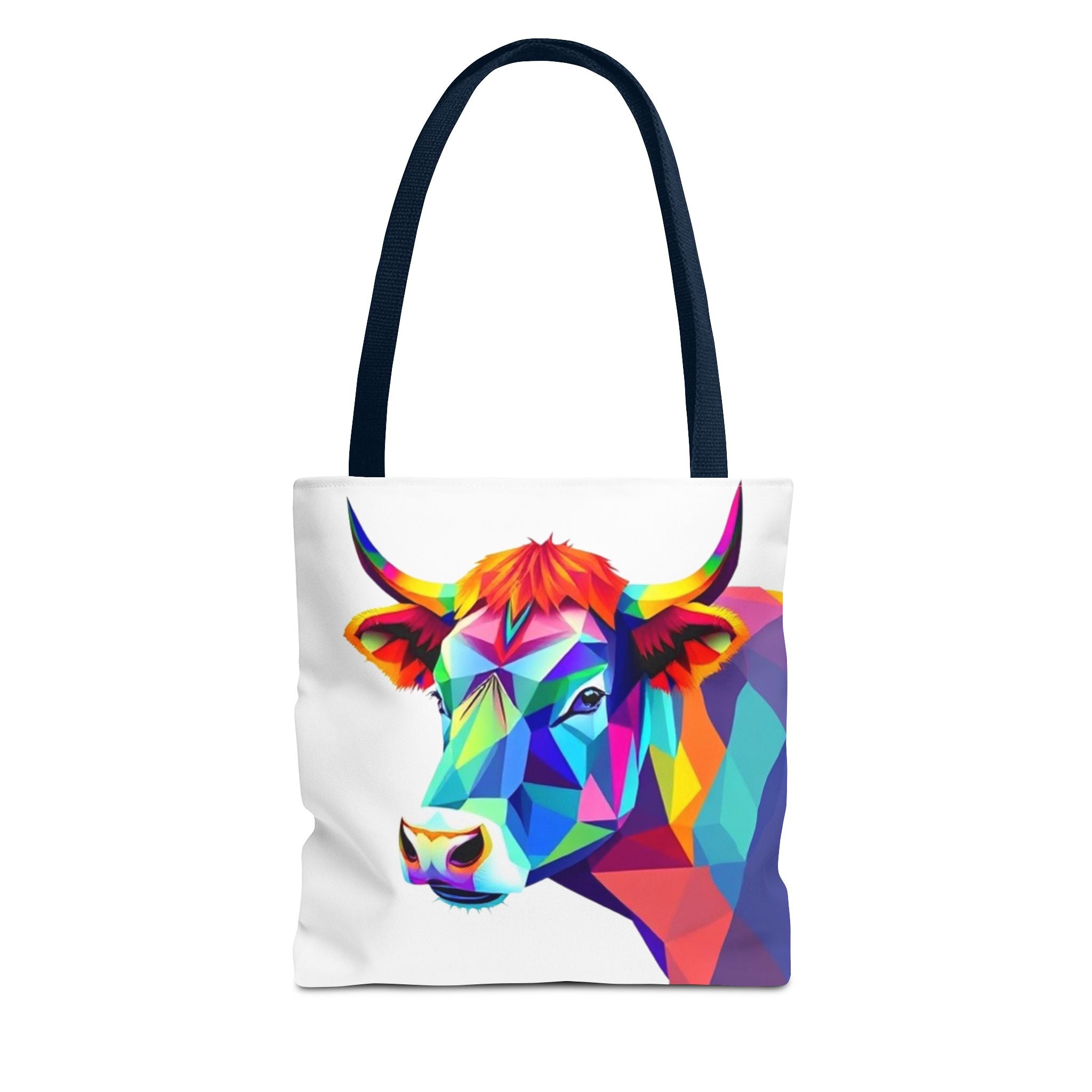 Colorful Cow Design - Tote Bag