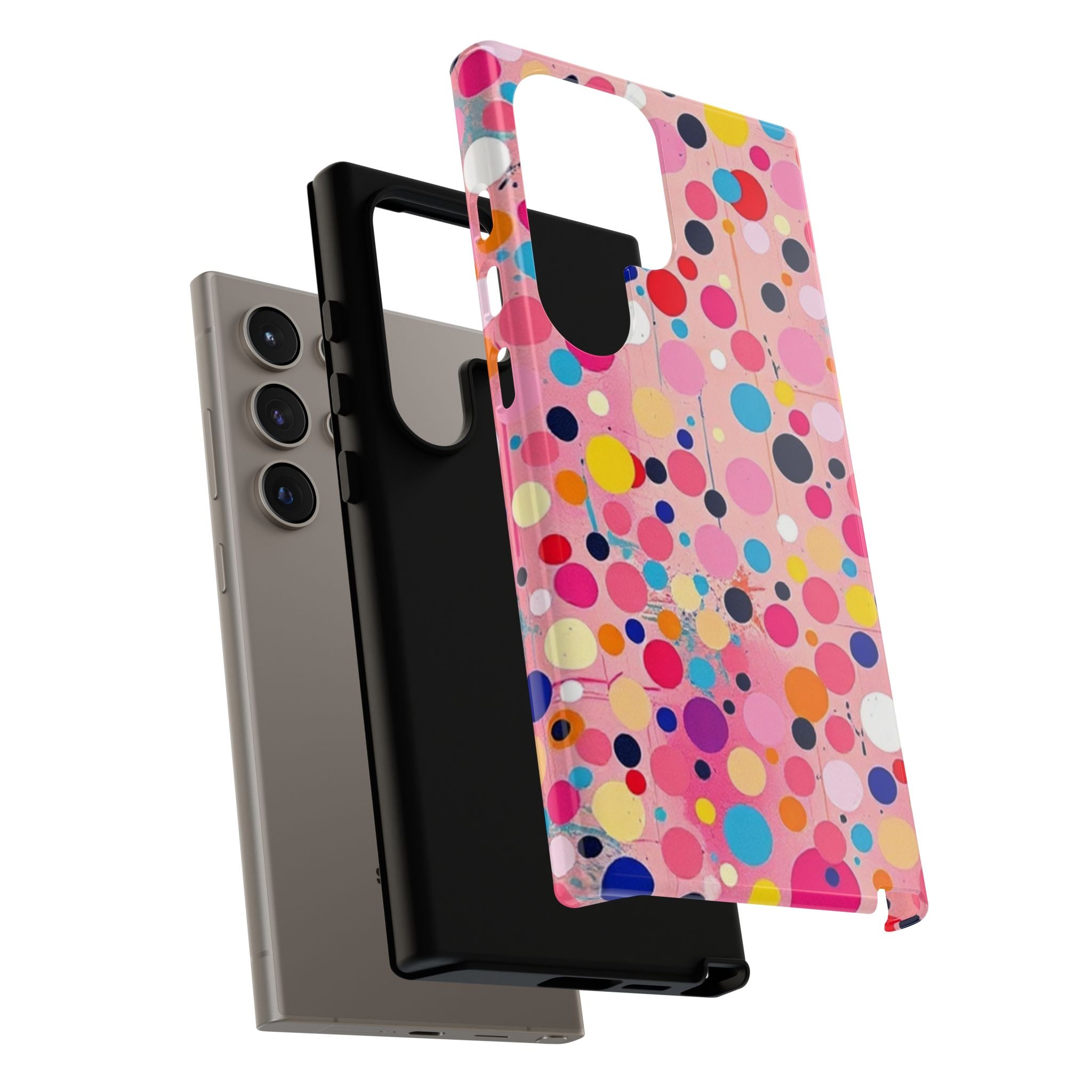 Colorful Dots & Spots Tough Cases For Android & iPhone
