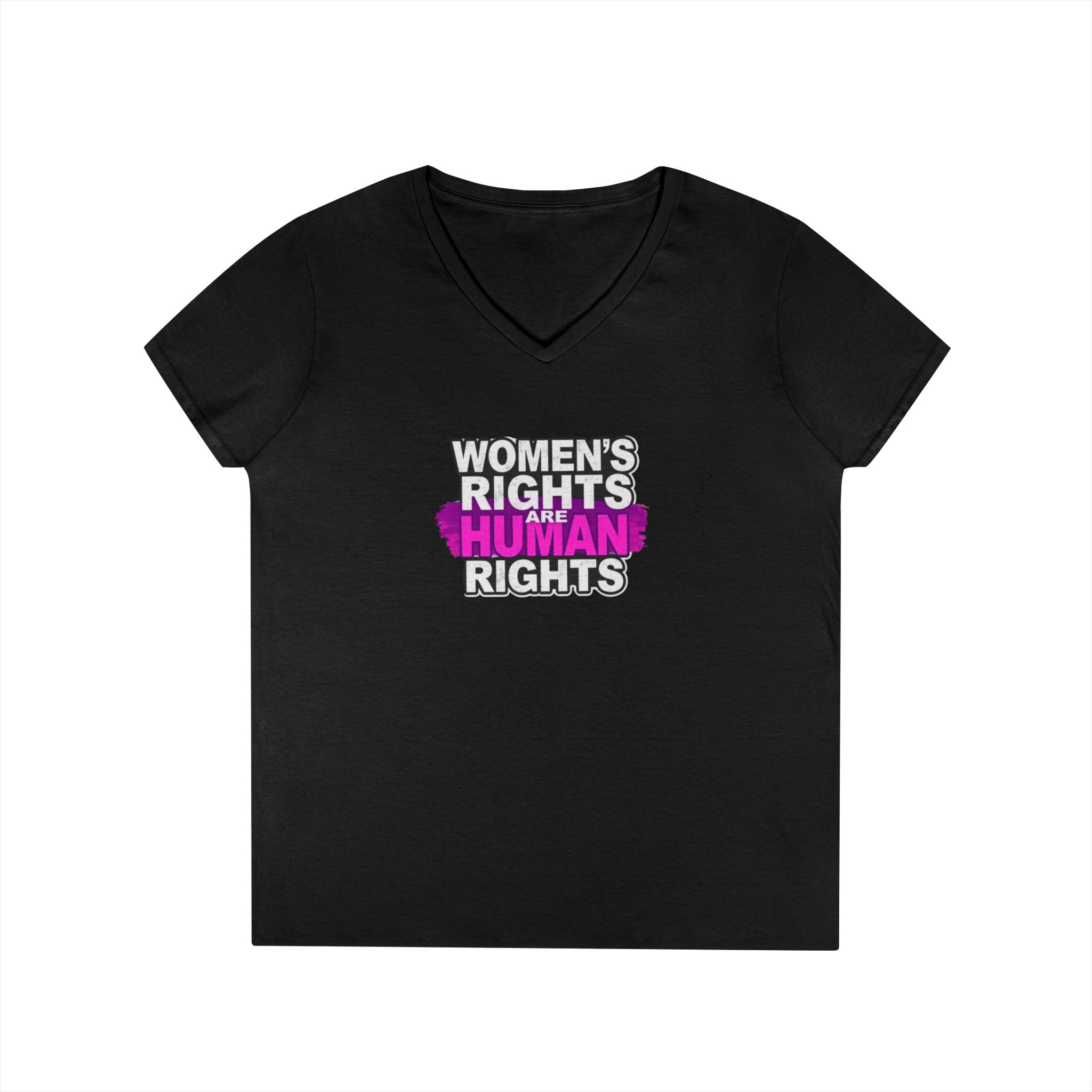 Women's Rights Protest V-Neck T-Shirt