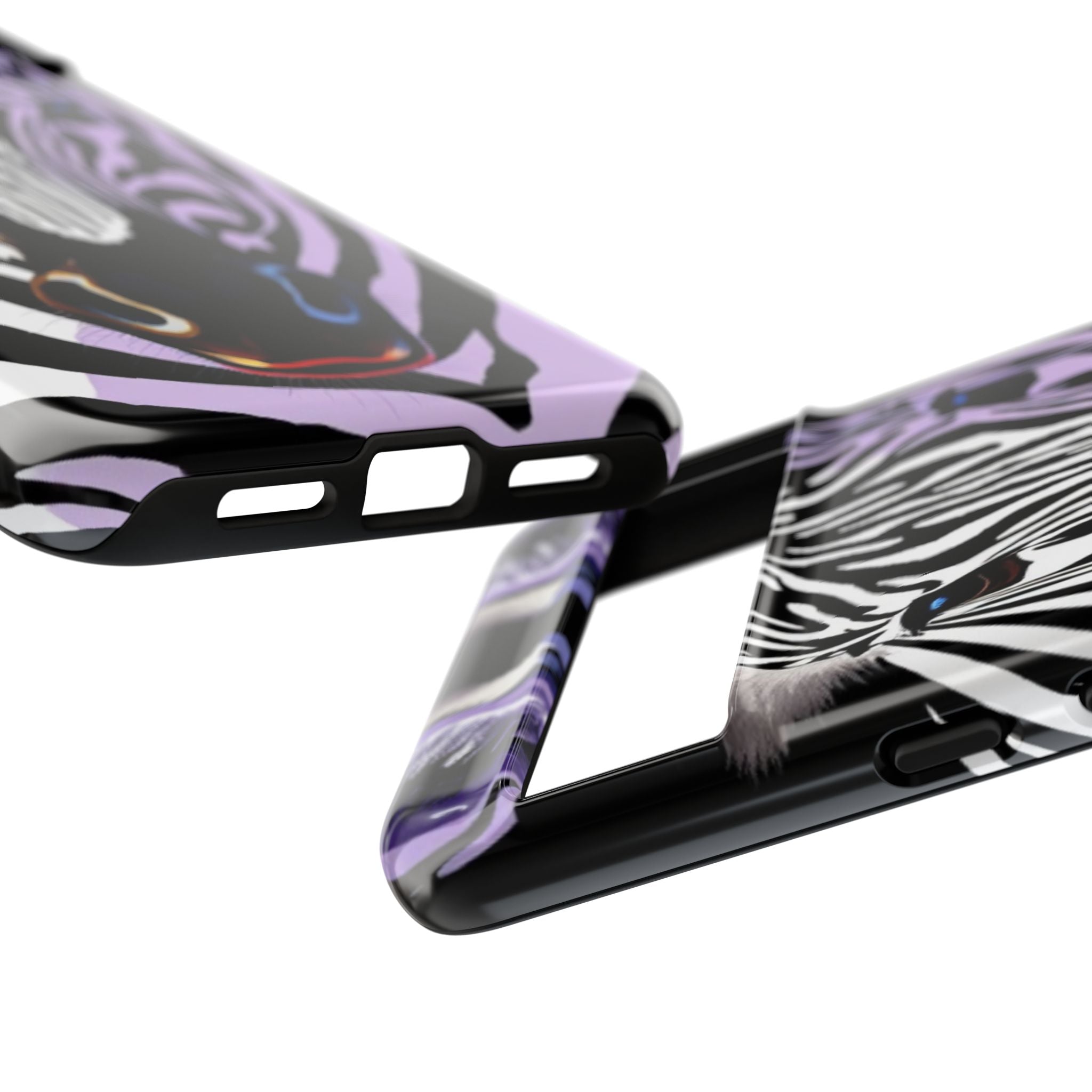 Android OR iPhone Compatible Cases - Zebra Design - Unique Tough Cases