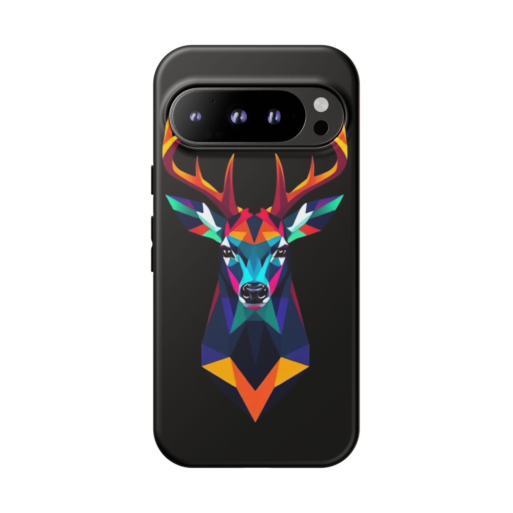 Colorful Fractal Deer Art Design Tough Case For Android & iPhone