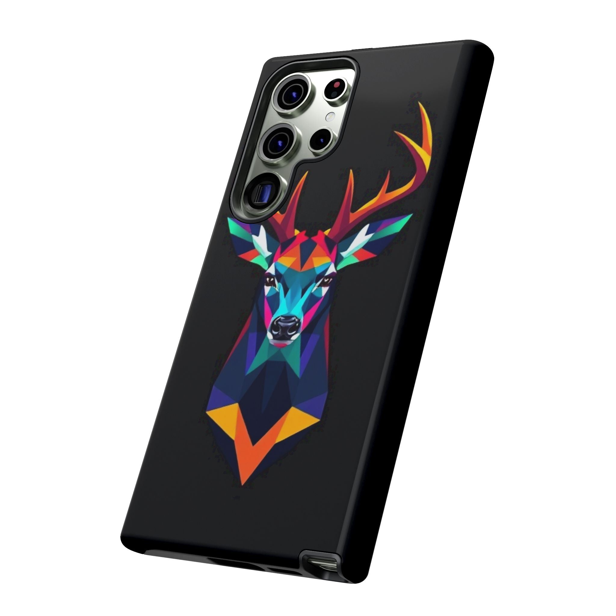 Colorful Fractal Deer Art Design Tough Case For Android & iPhone