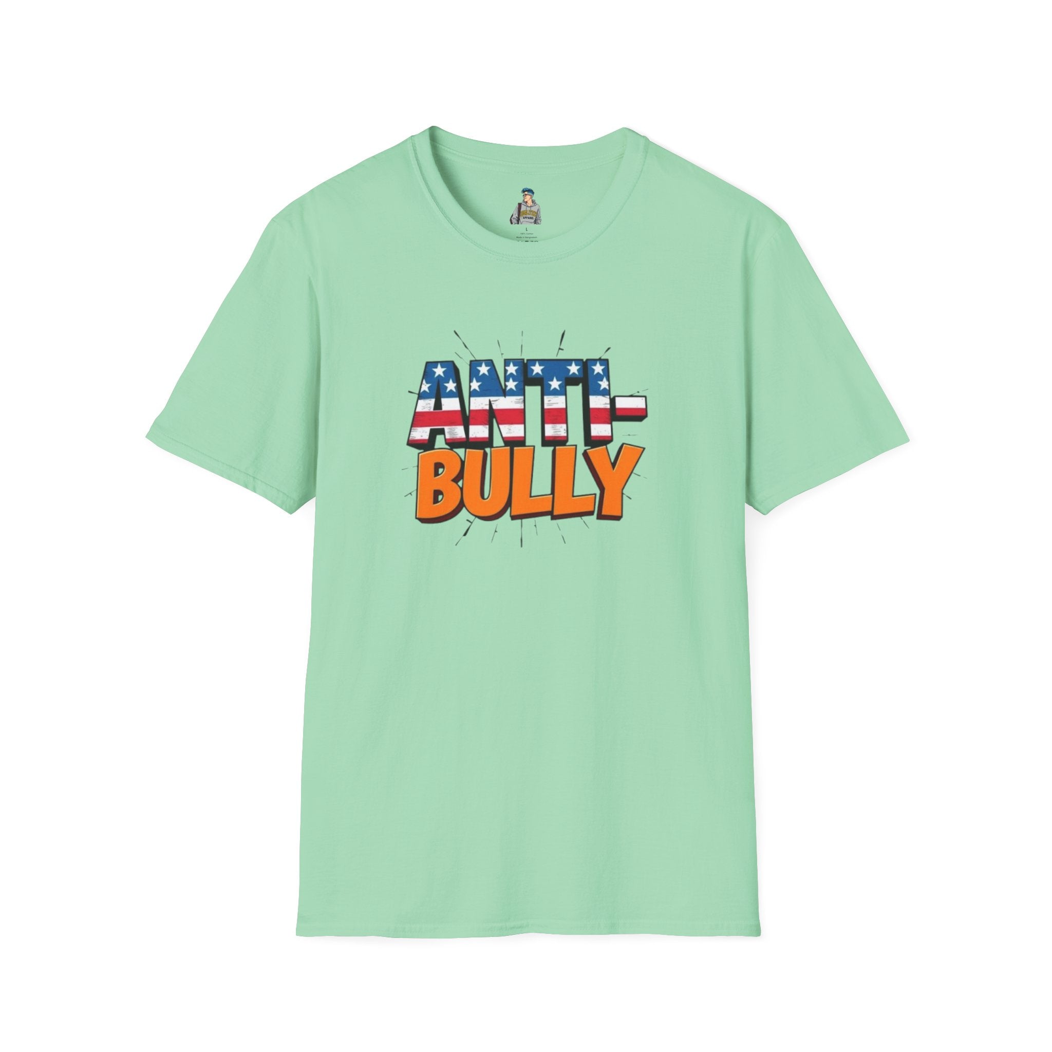 Anti-Bully Unisex Softstyle T-Shirt - Support Anti-Bullying Awareness