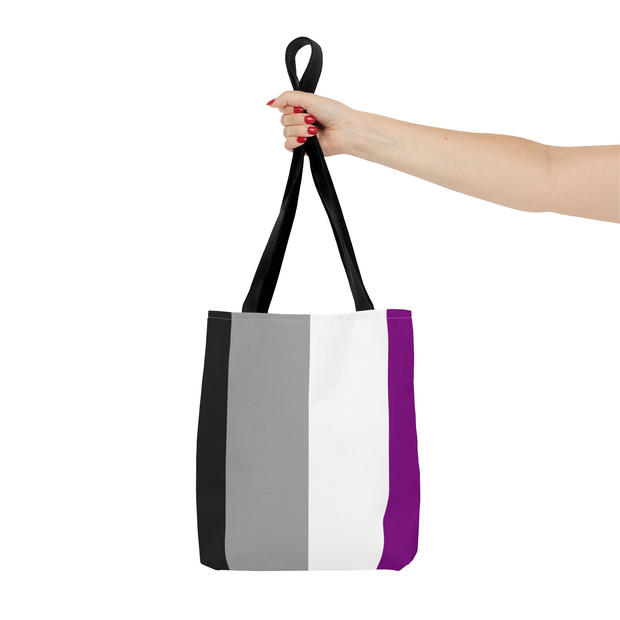 Asexual Pride Flag Tote Bag