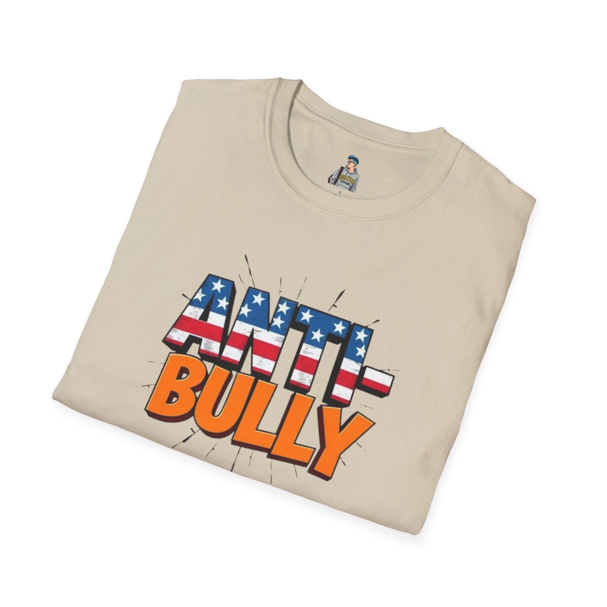 Anti-Bully Unisex Softstyle T-Shirt - Support Anti-Bullying Awareness