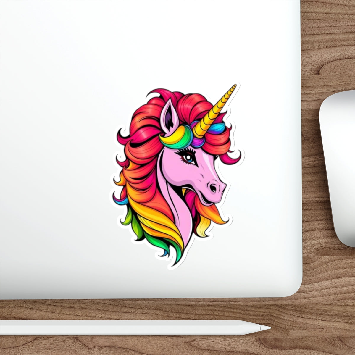 Die-Cut Stickers - Pink Unicorn