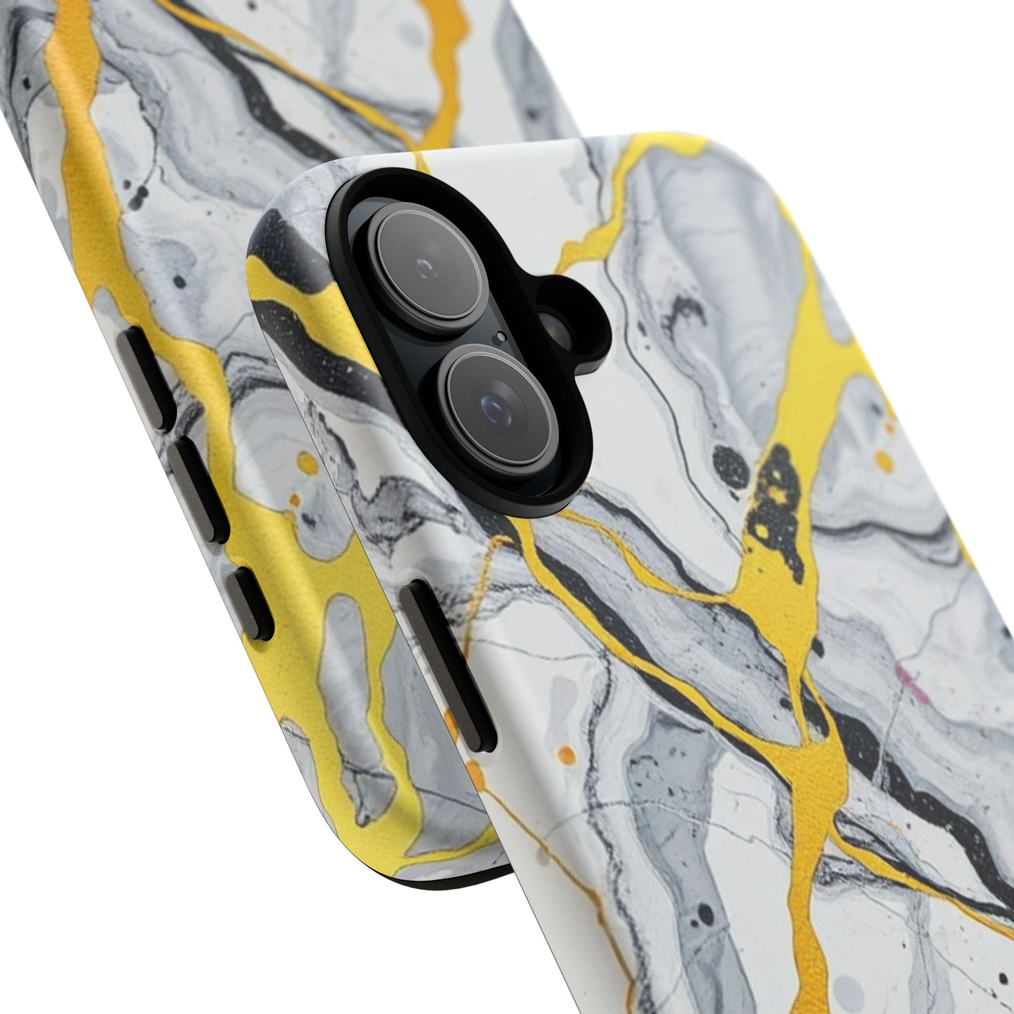 Beautiful Marble and Gold Design Tough Cases For Android & iPhone