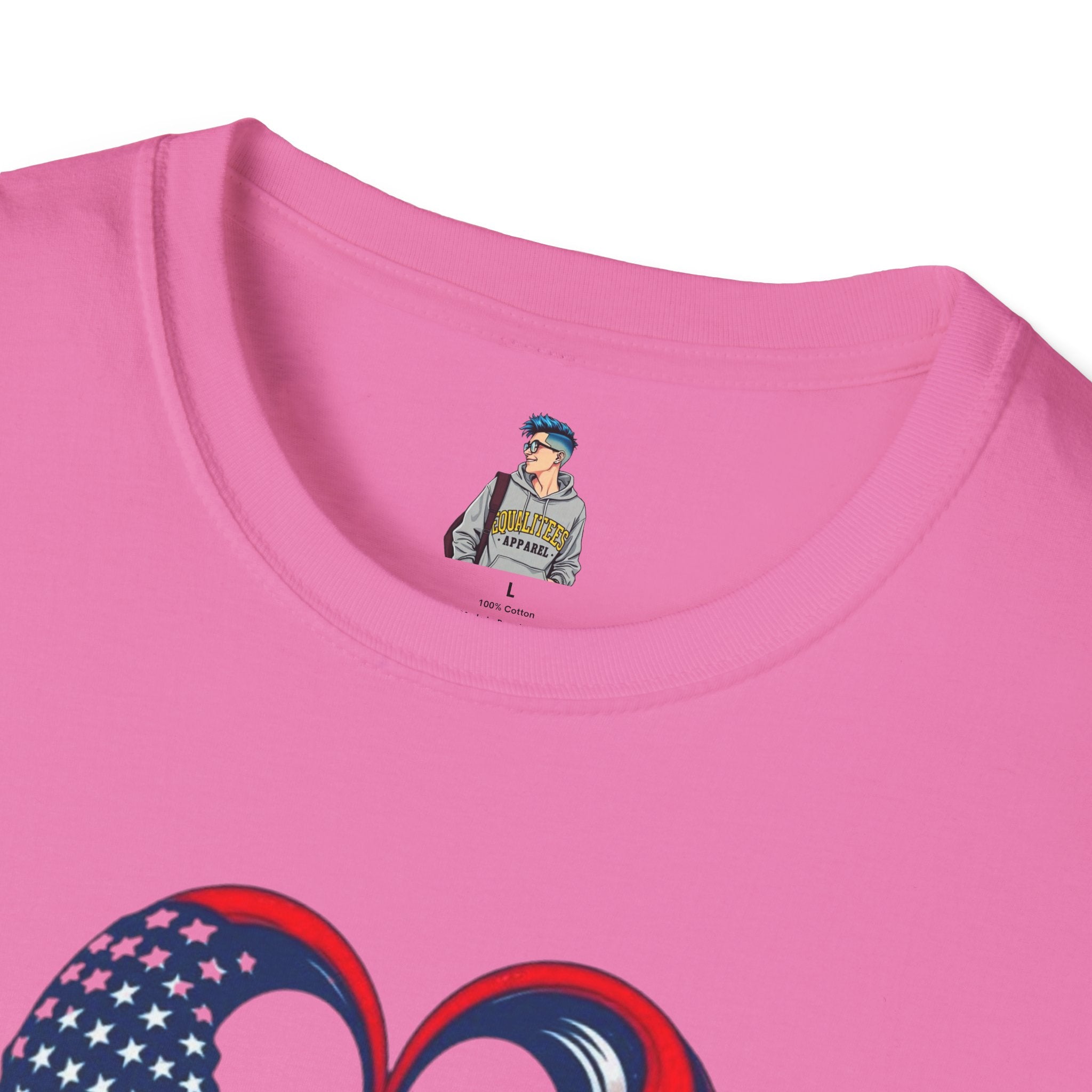 American Patriots Stand with Canada Unisex Softstyle T-Shirt