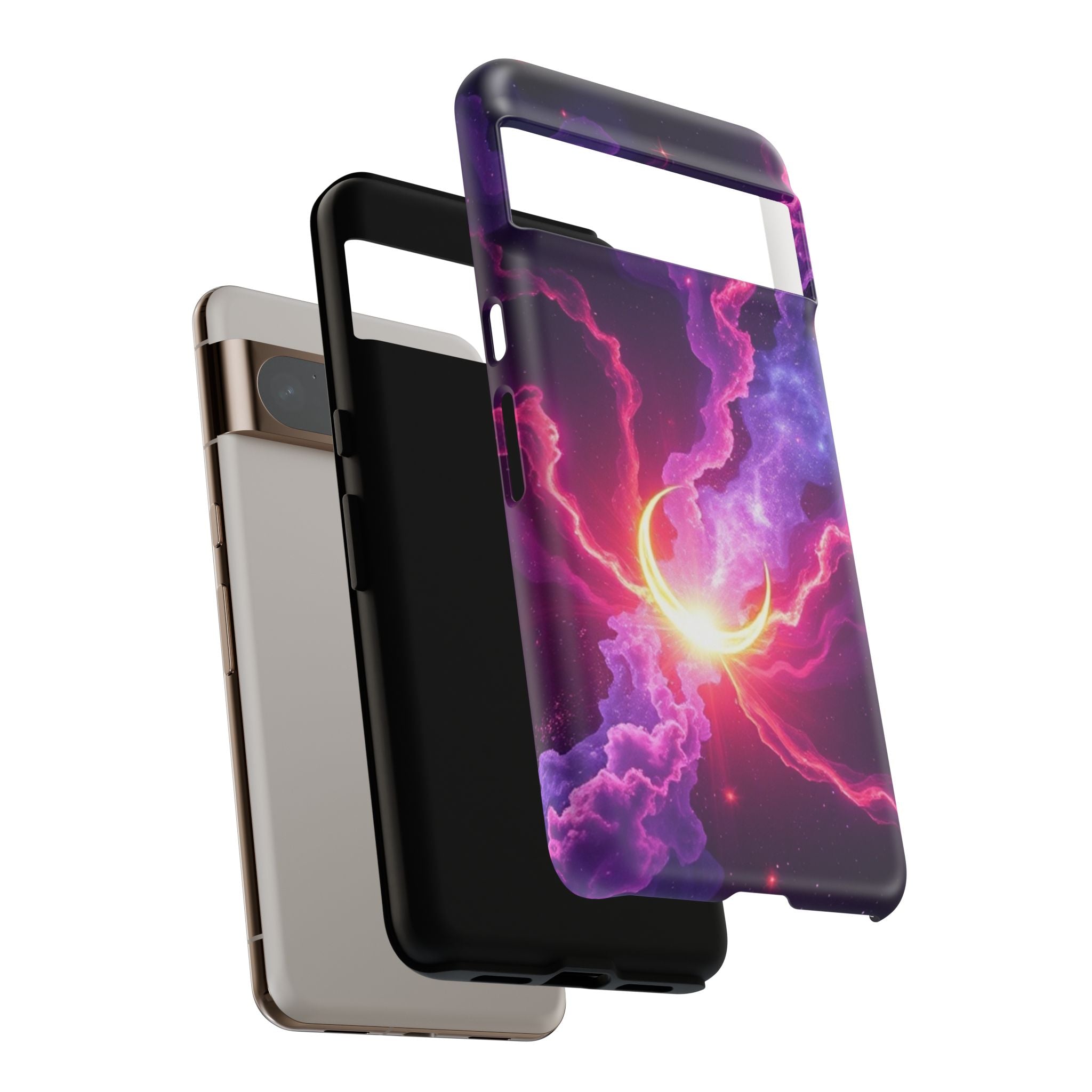 Android OR iPhone Compatible Cases - Emerging Sun Design - Unique Tough Cases