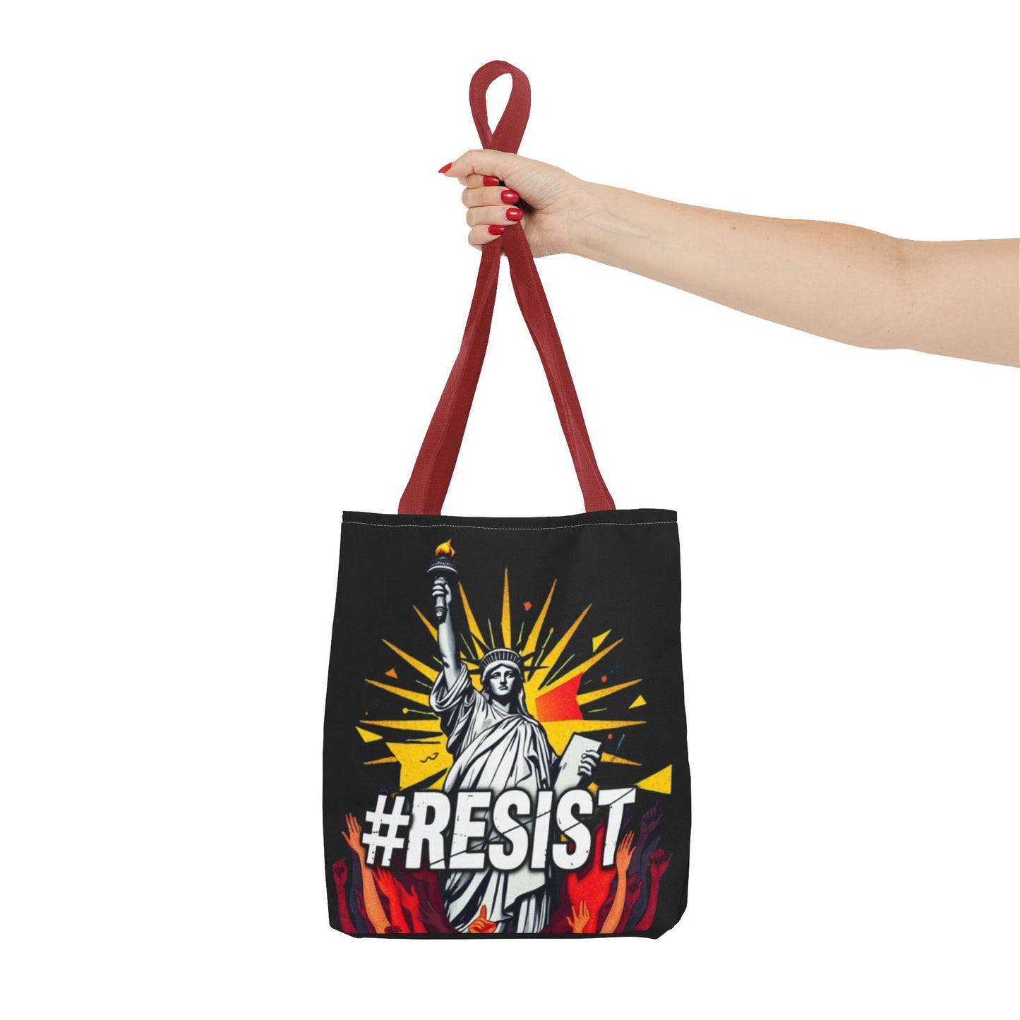 #RESIST With Lady Liberty Tote Bag