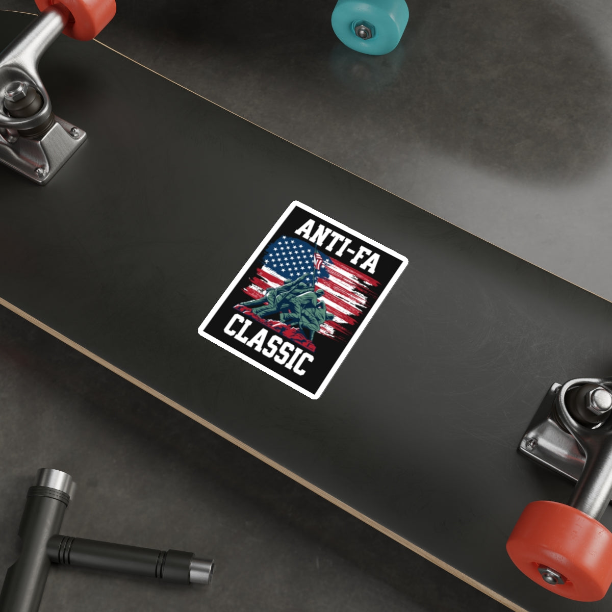 Die-Cut Stickers - Anti-Fa Classic