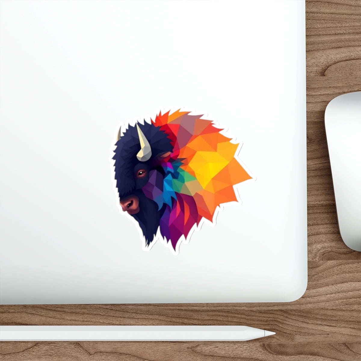 Die-Cut Stickers - Pride Bison