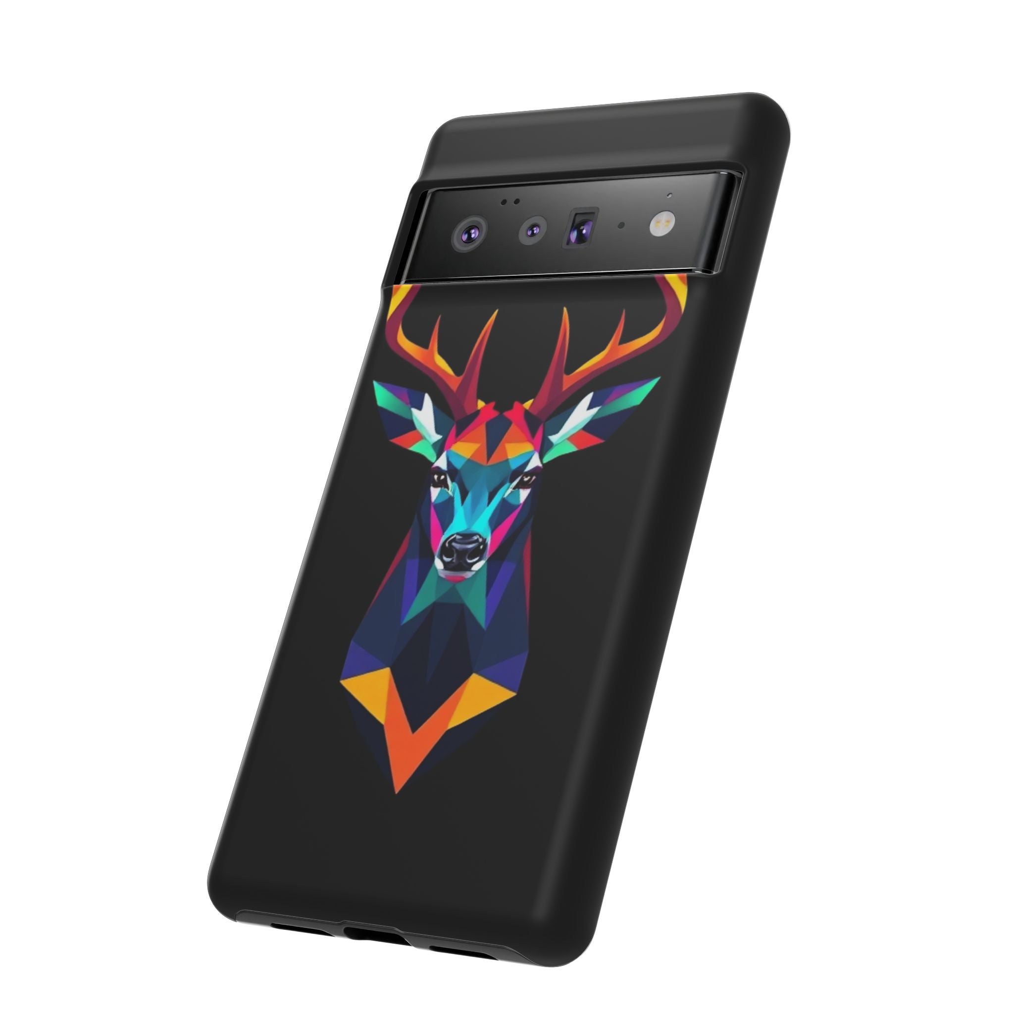 Colorful Fractal Deer Art Design Tough Case For Android & iPhone