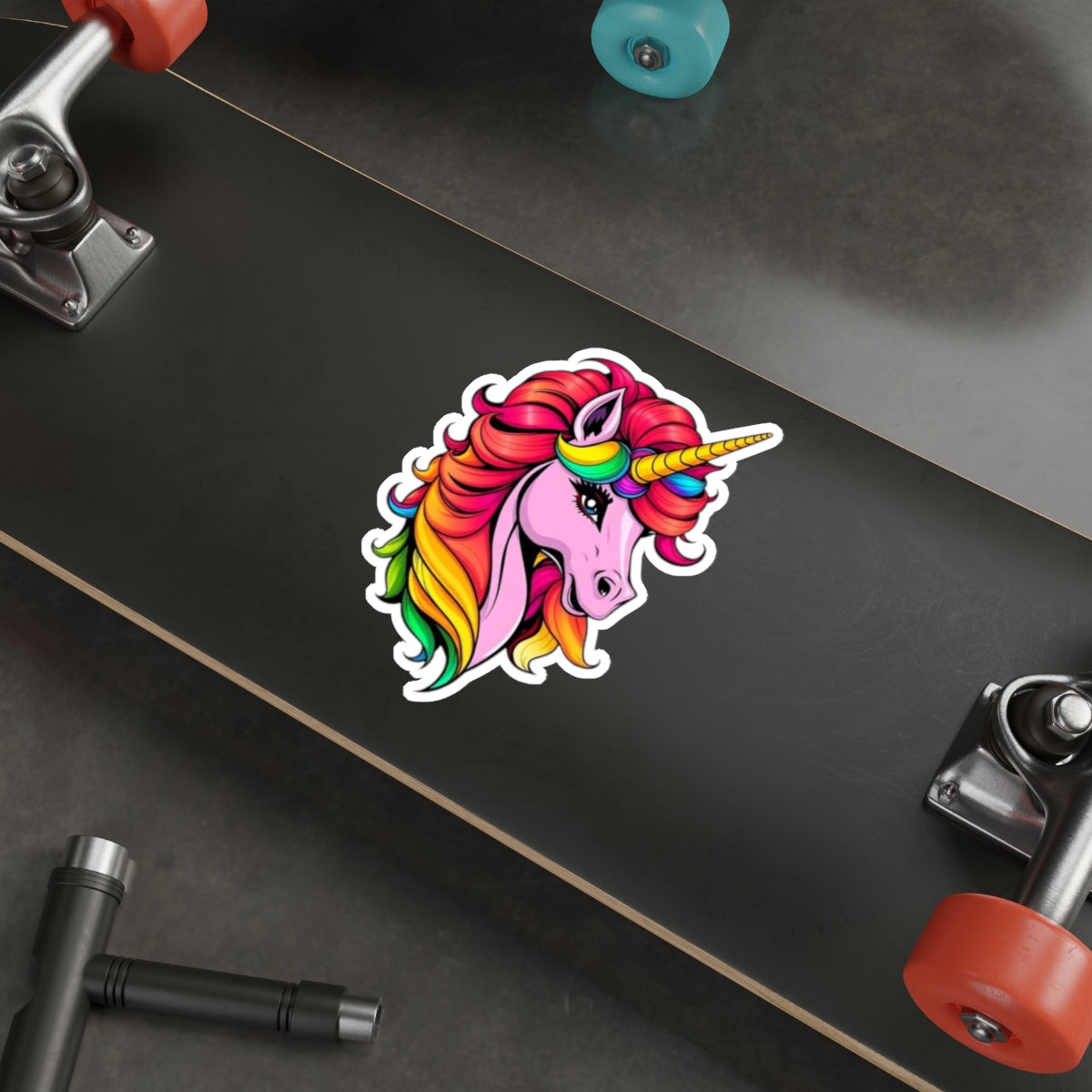 Die-Cut Stickers - Pink Unicorn