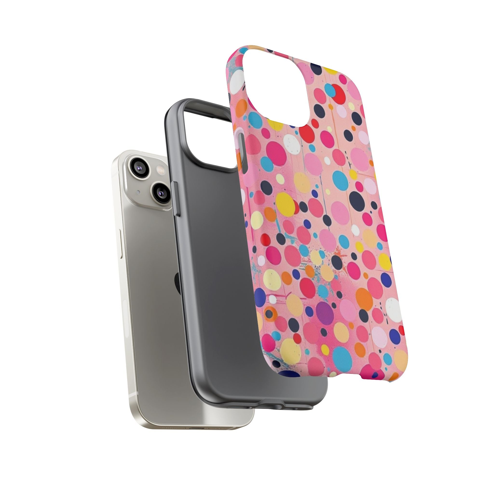 Colorful Dots & Spots Tough Cases For Android & iPhone