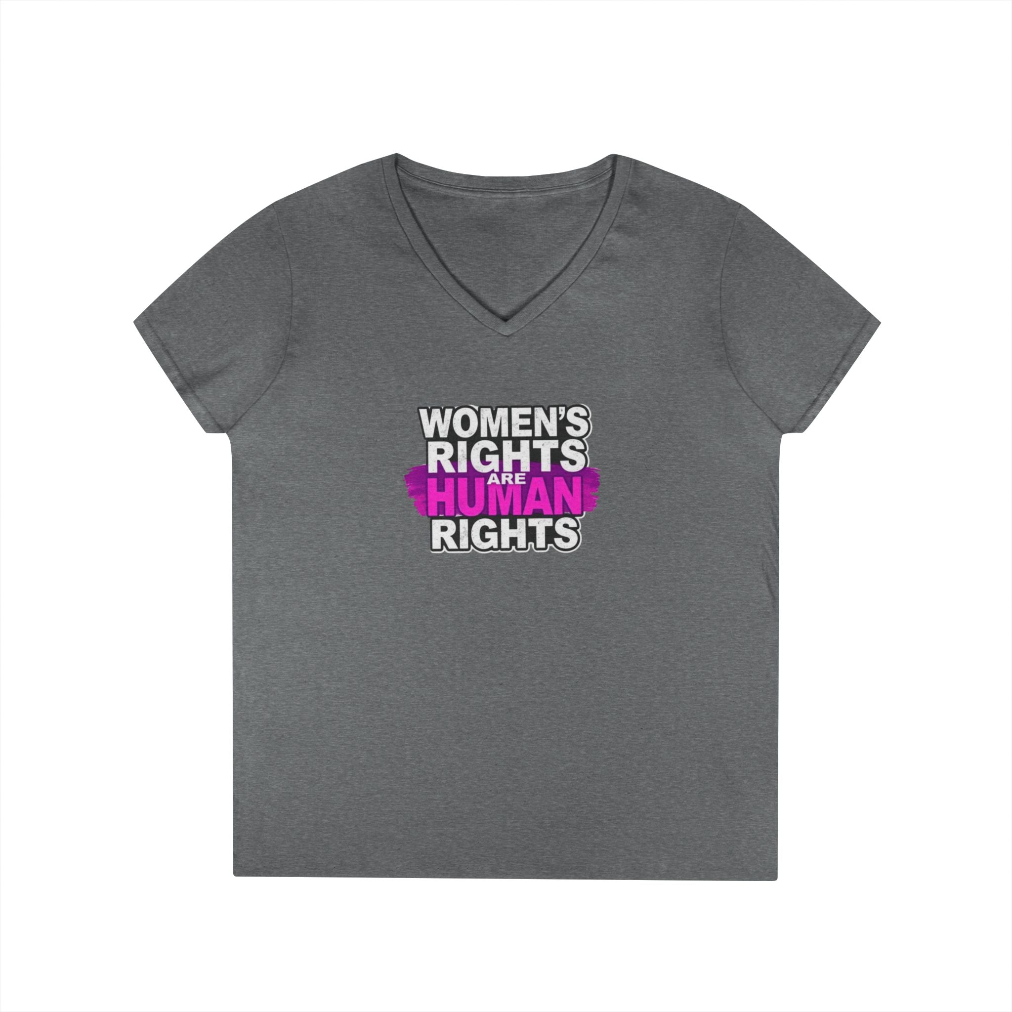 Women's Rights Protest V-Neck T-Shirt