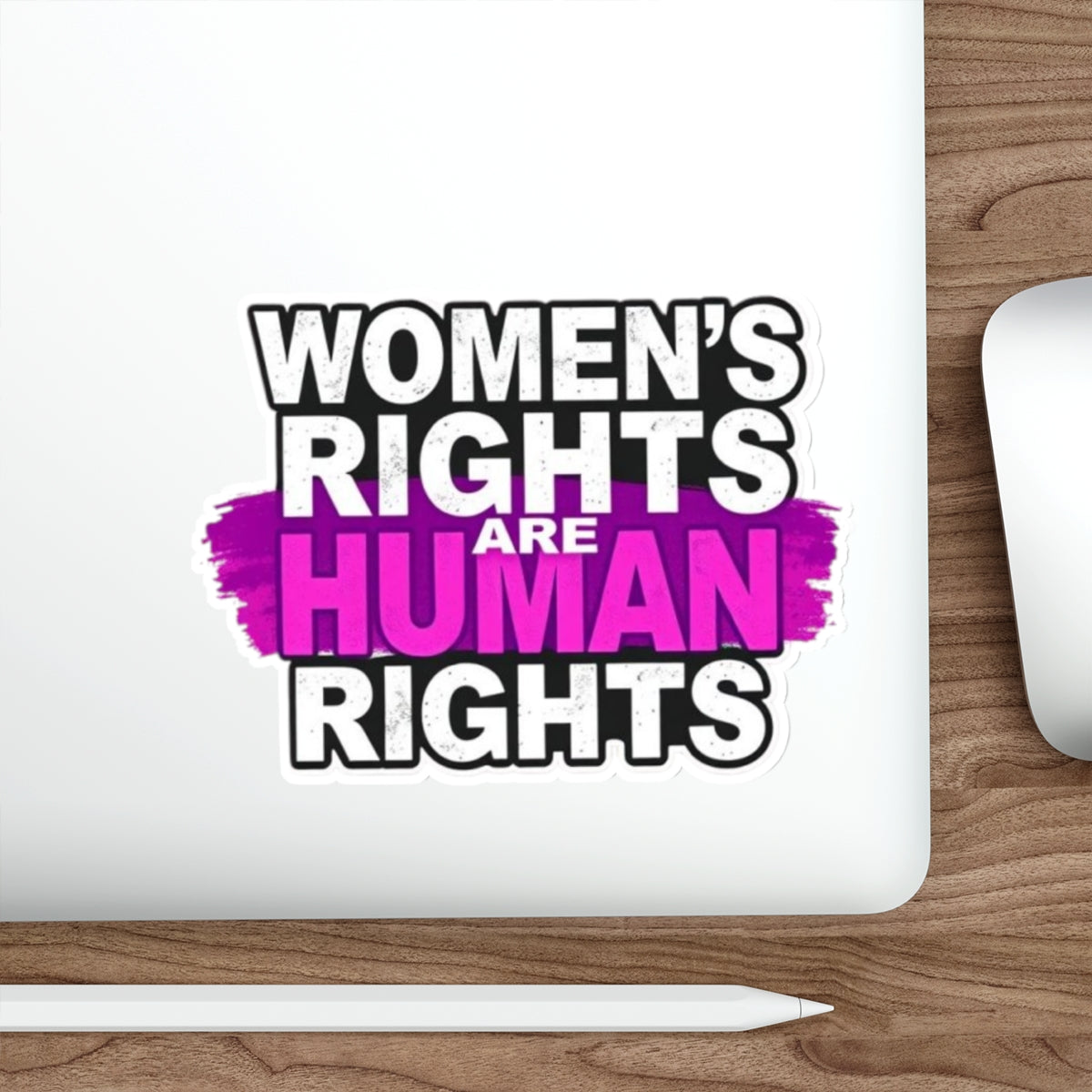 Die-Cut Stickers - WOMEN'S RIGHTS ARE HUMAN RIGHTS