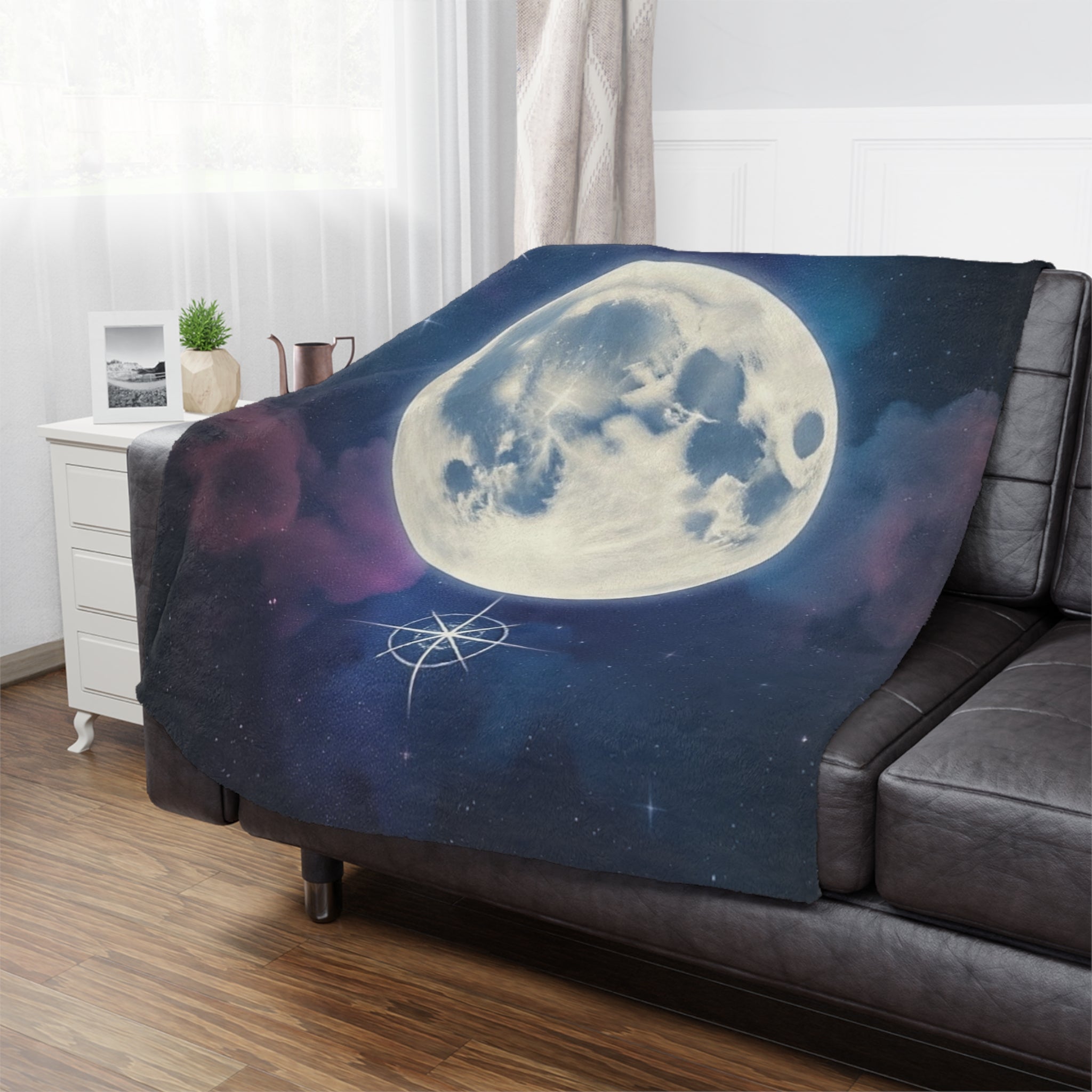 Full Moon Microfiber Blanket