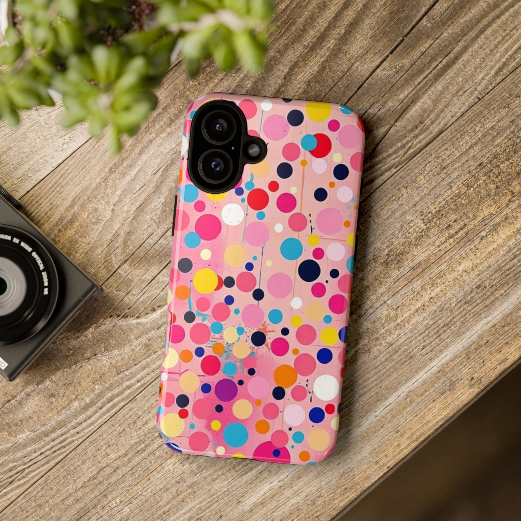 Colorful Dots & Spots Tough Cases For Android & iPhone